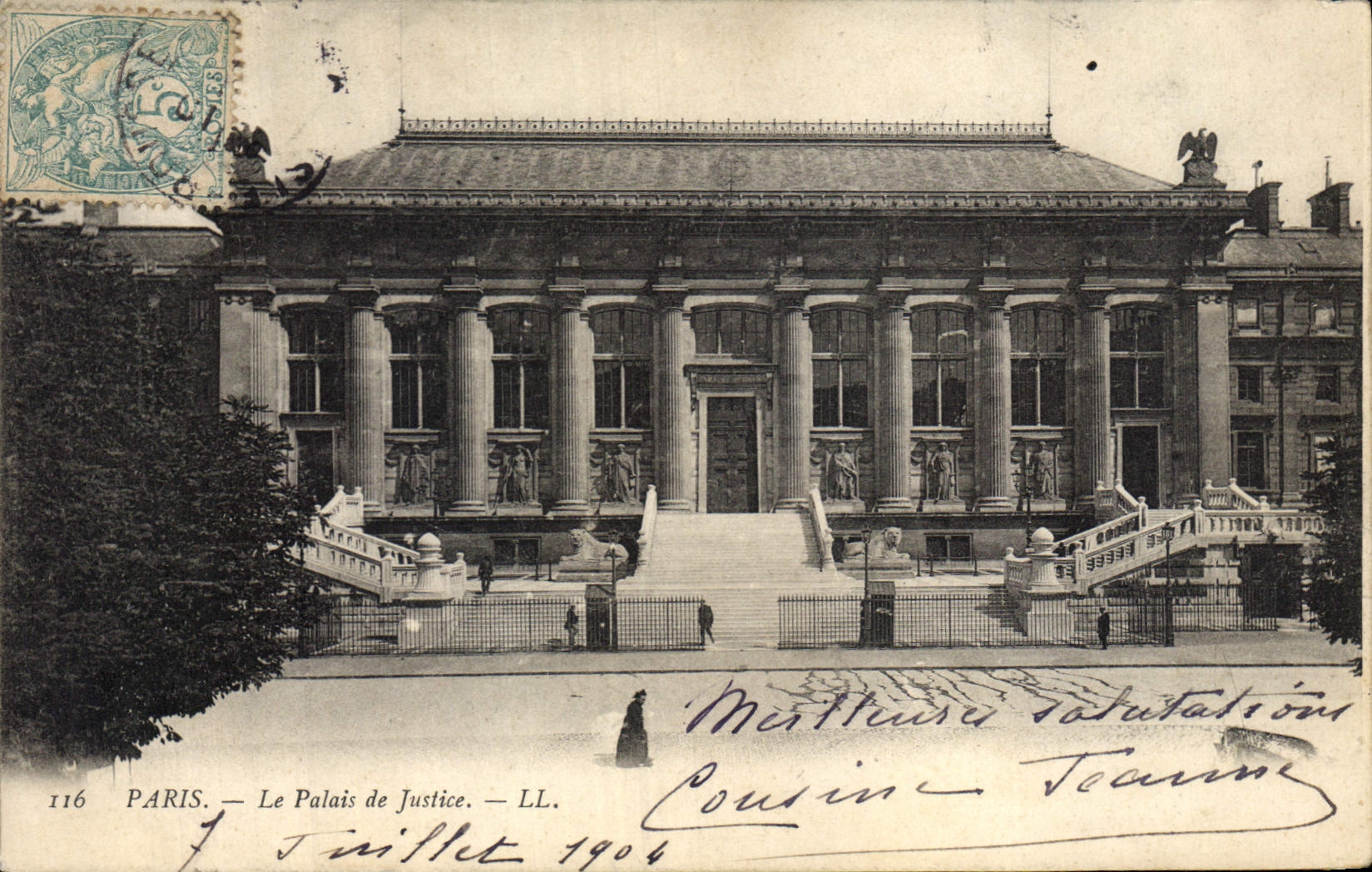 CPA Palais de Justice Paris