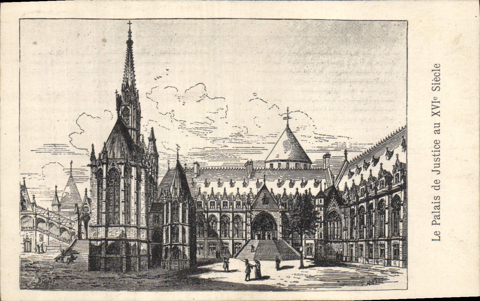 CPA Palais de Justice Paris