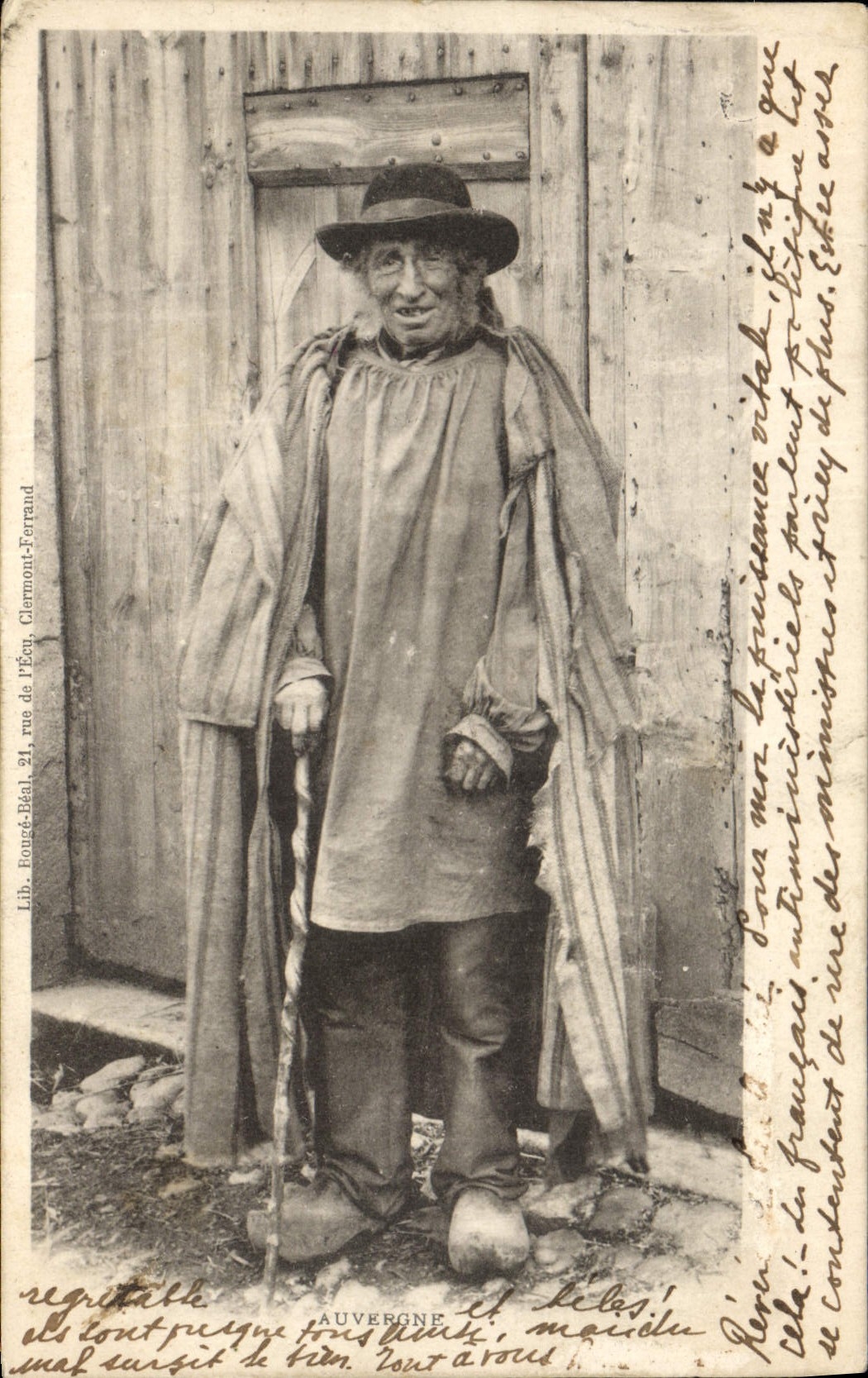 CPA Folklore Auvergne