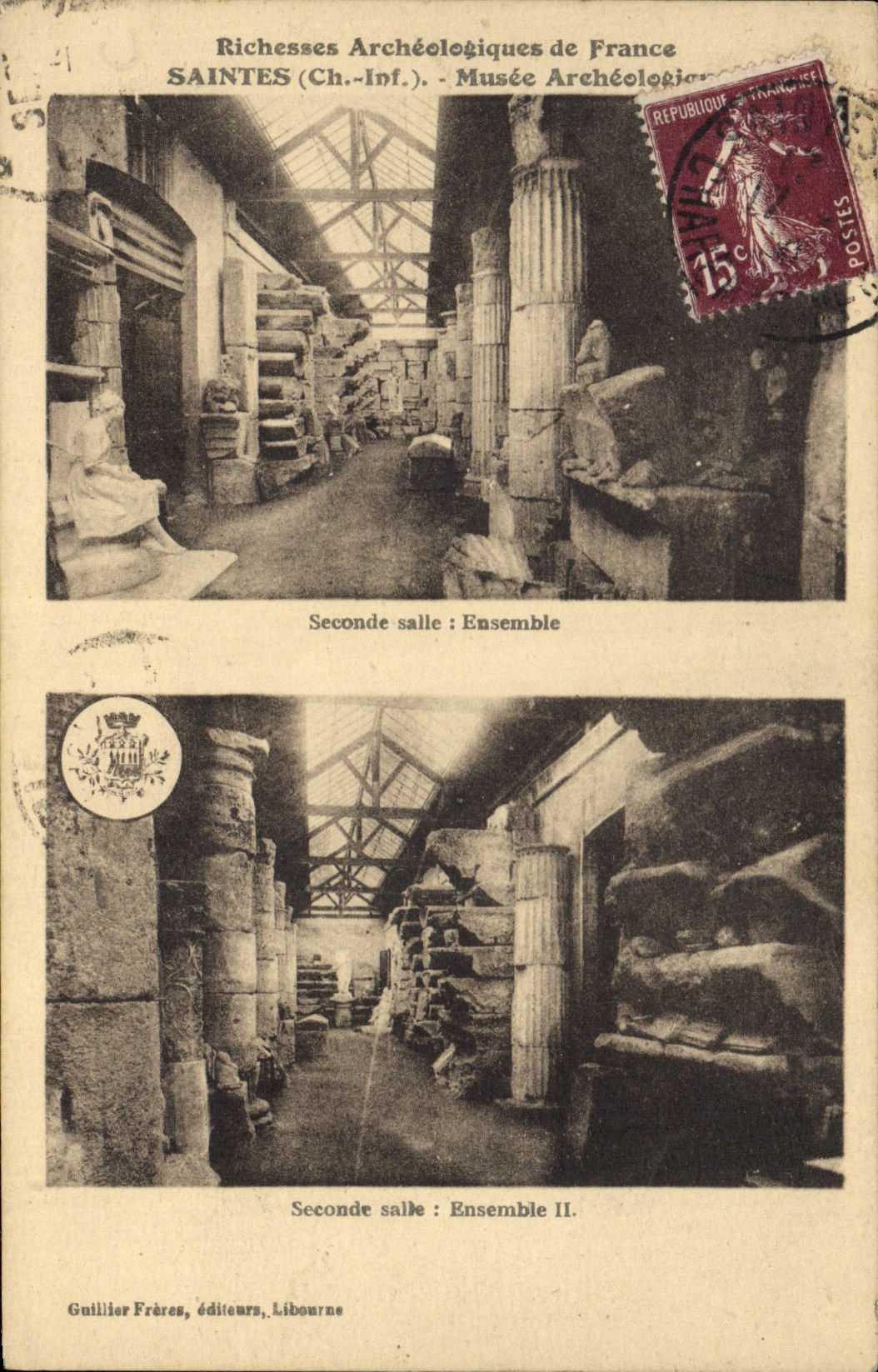 CPA Saintes Musee archeologique  