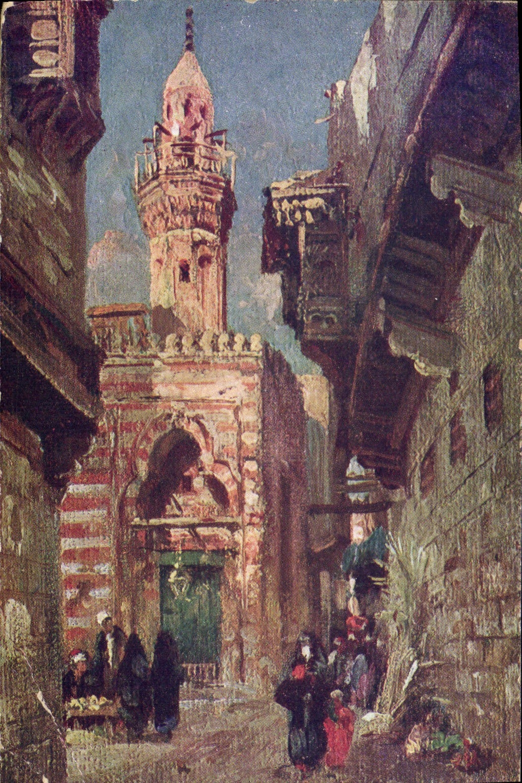 CPA Egypt Egypte Rue au Caire 