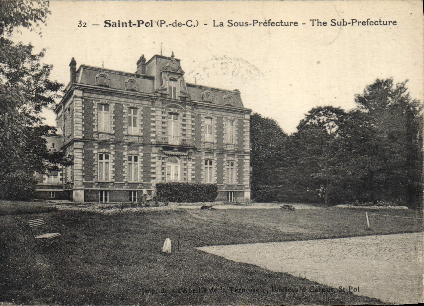 CPA Saint Pol Sous Prefecture 