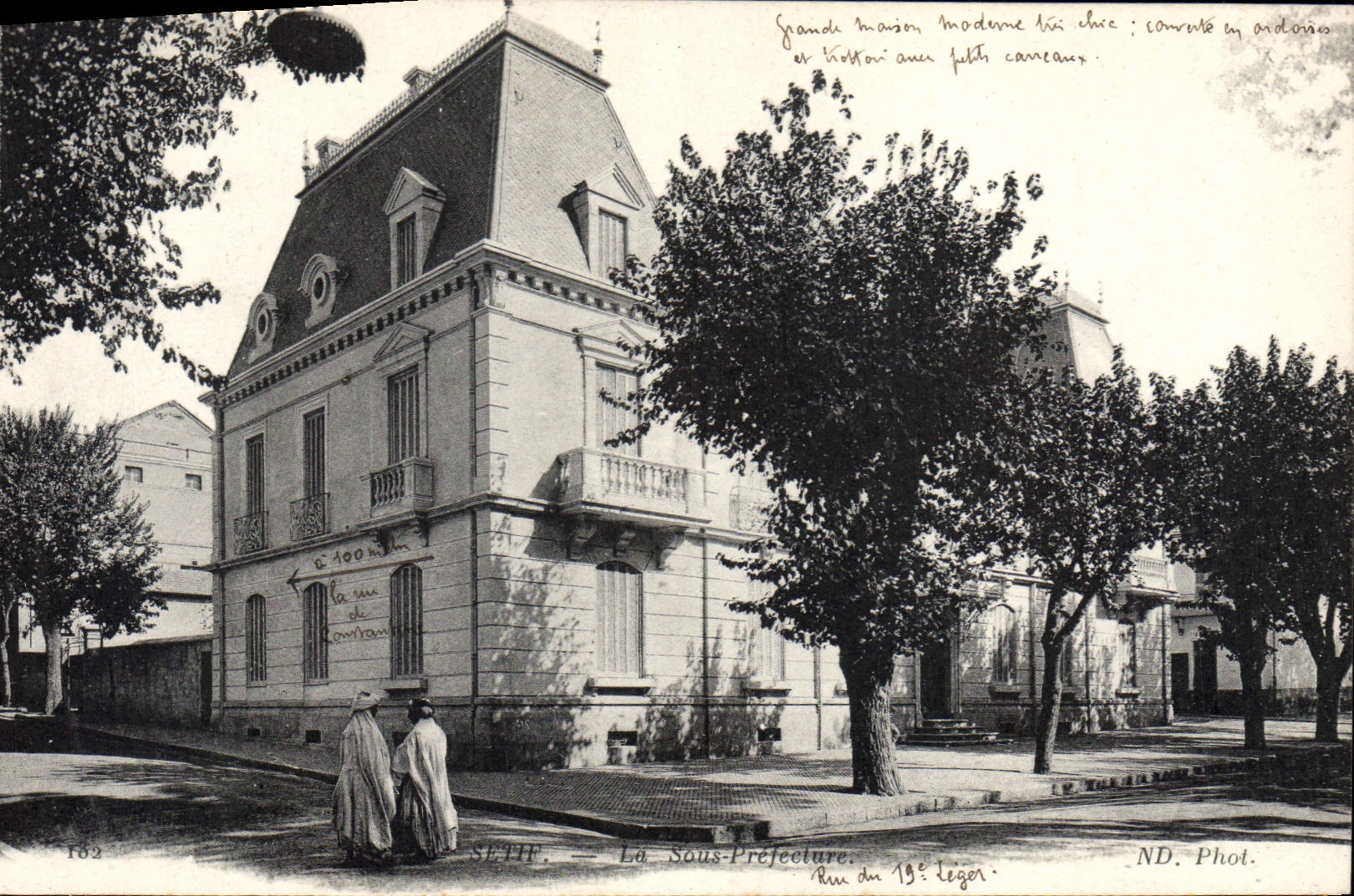 CPA Setif La Sous Prefecture 