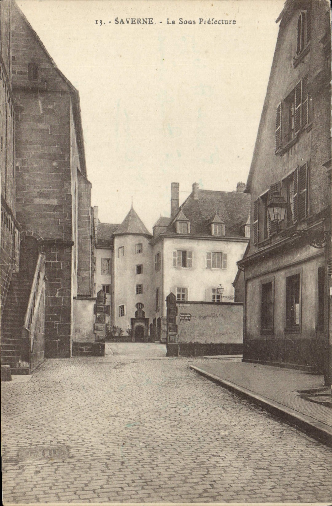 CPA Saverne Sous Prefecture 