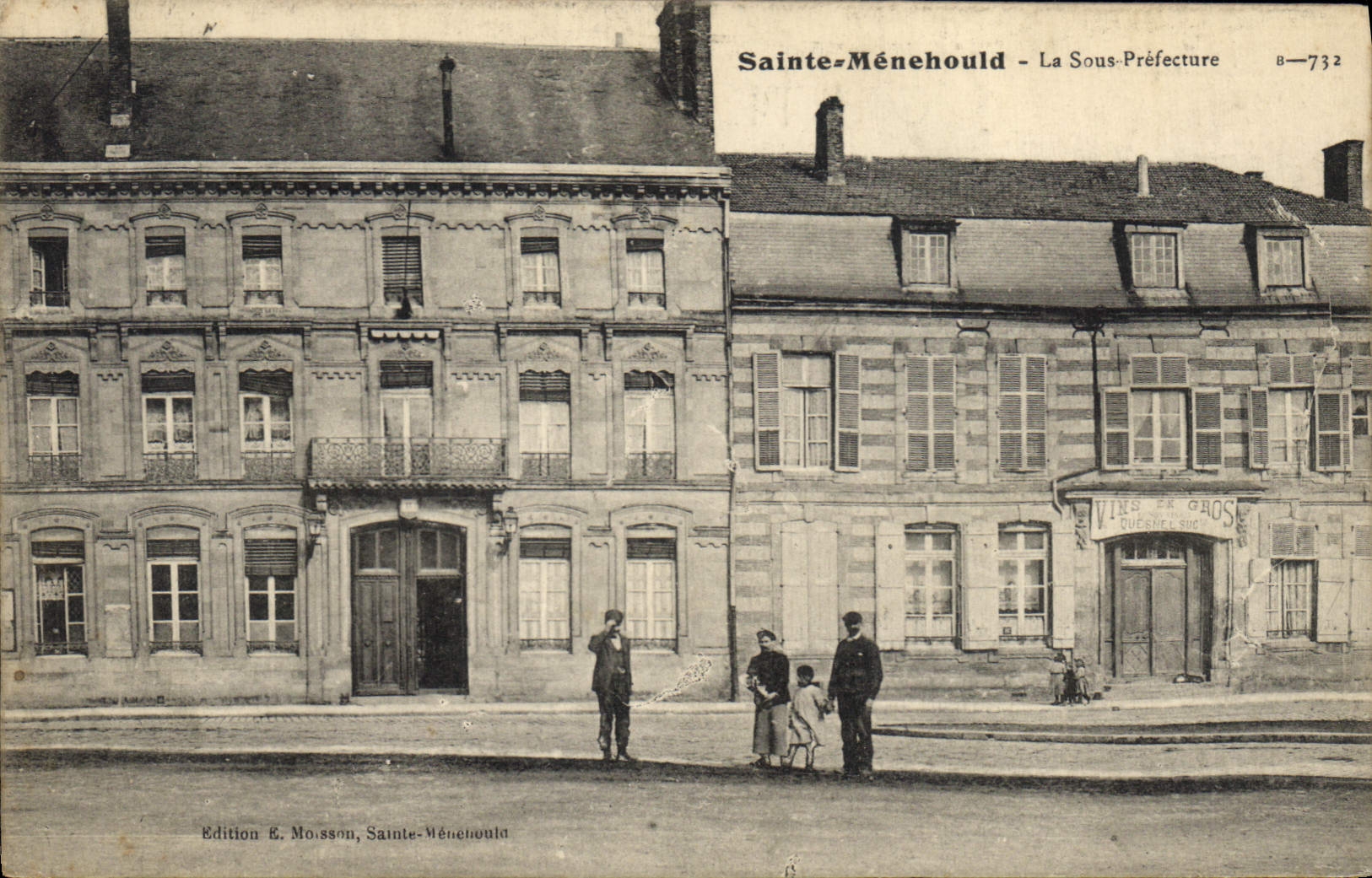 CPA Sainte Menehould La Sous Prefecture 