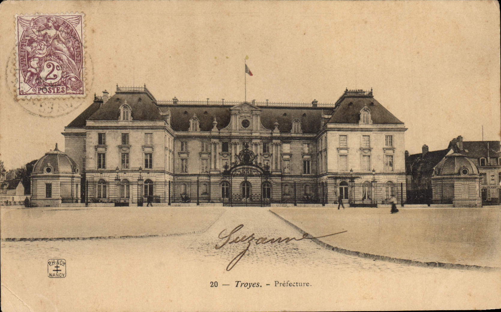 CPA Prefecture Troyes