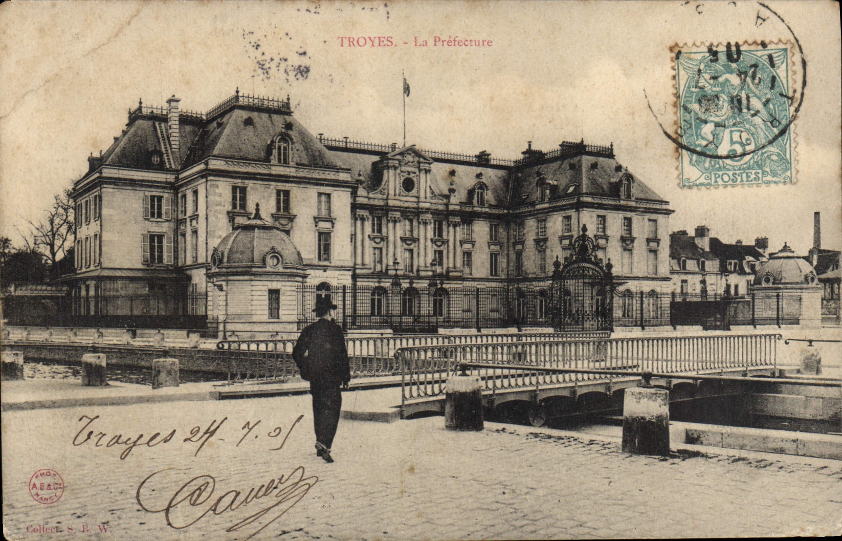 CPA Prefecture Troyes