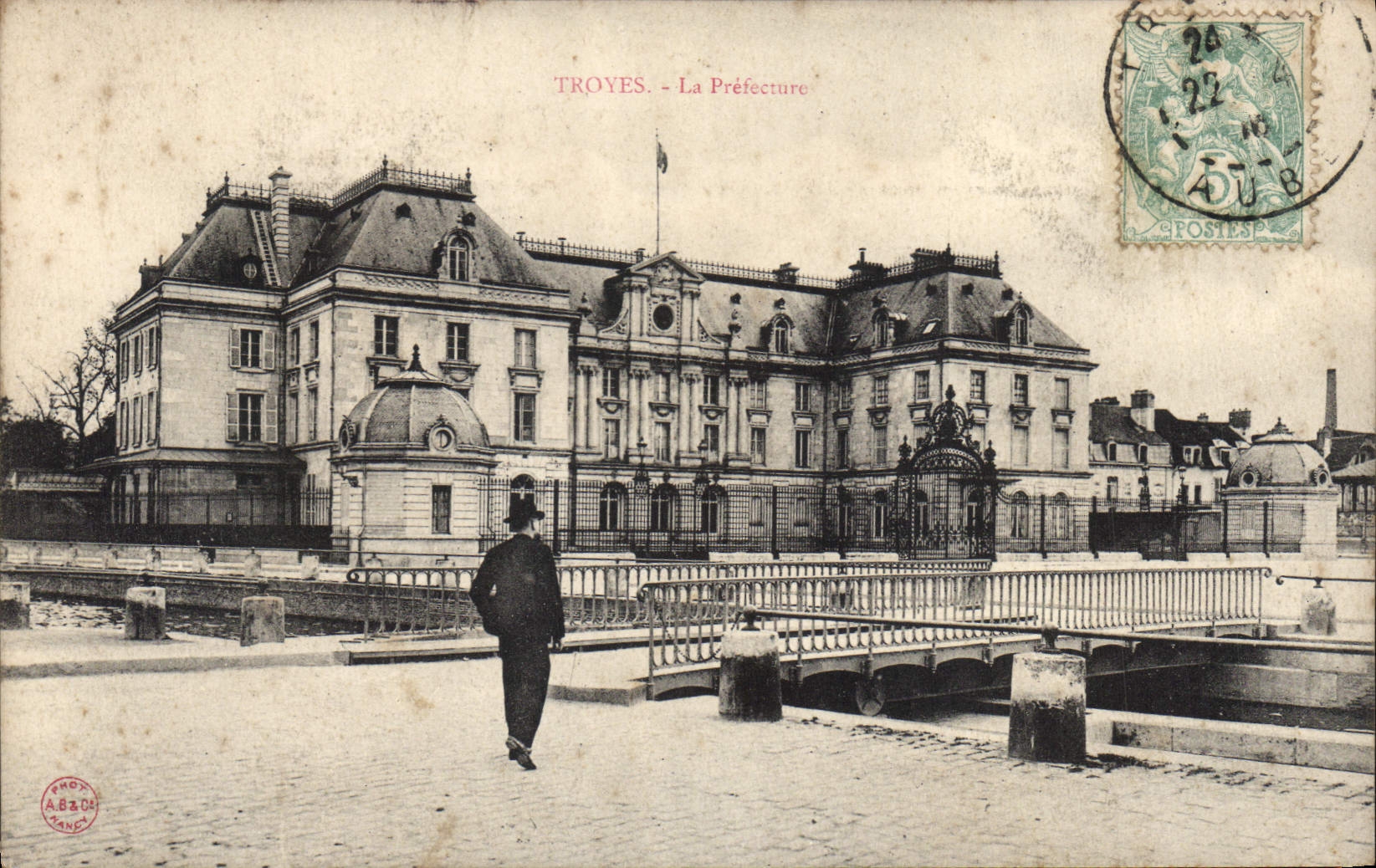 CPA Prefecture Troyes 