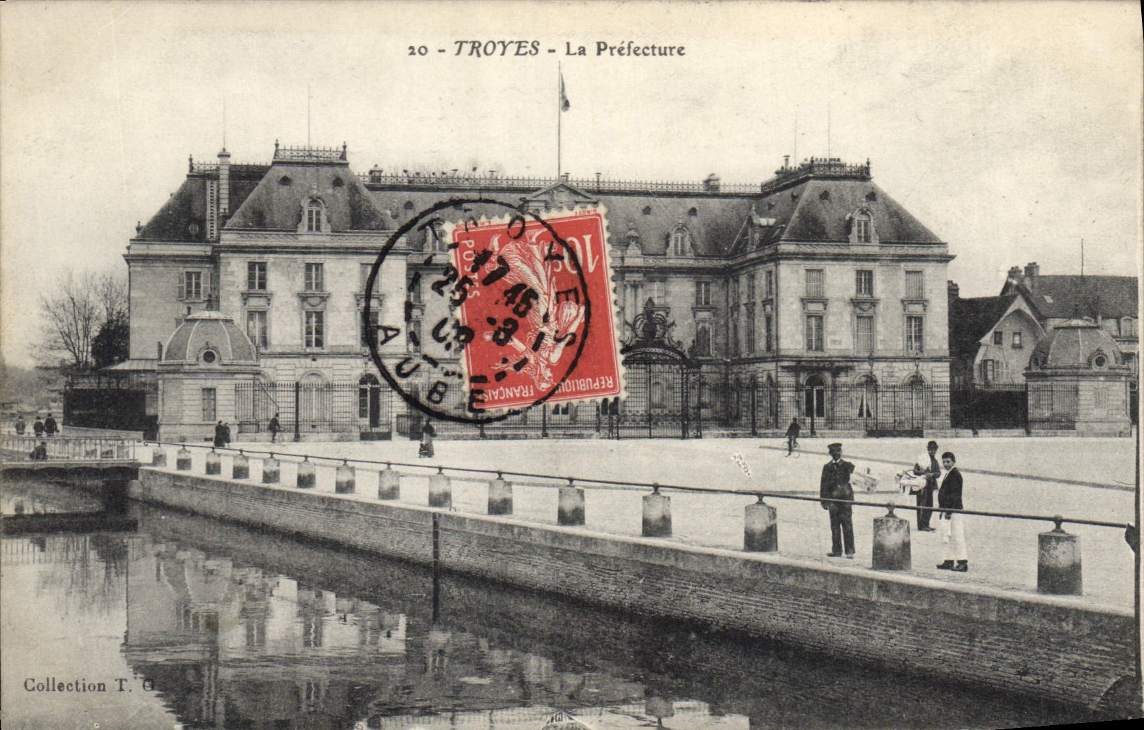 CPA Prefecture Troyes 