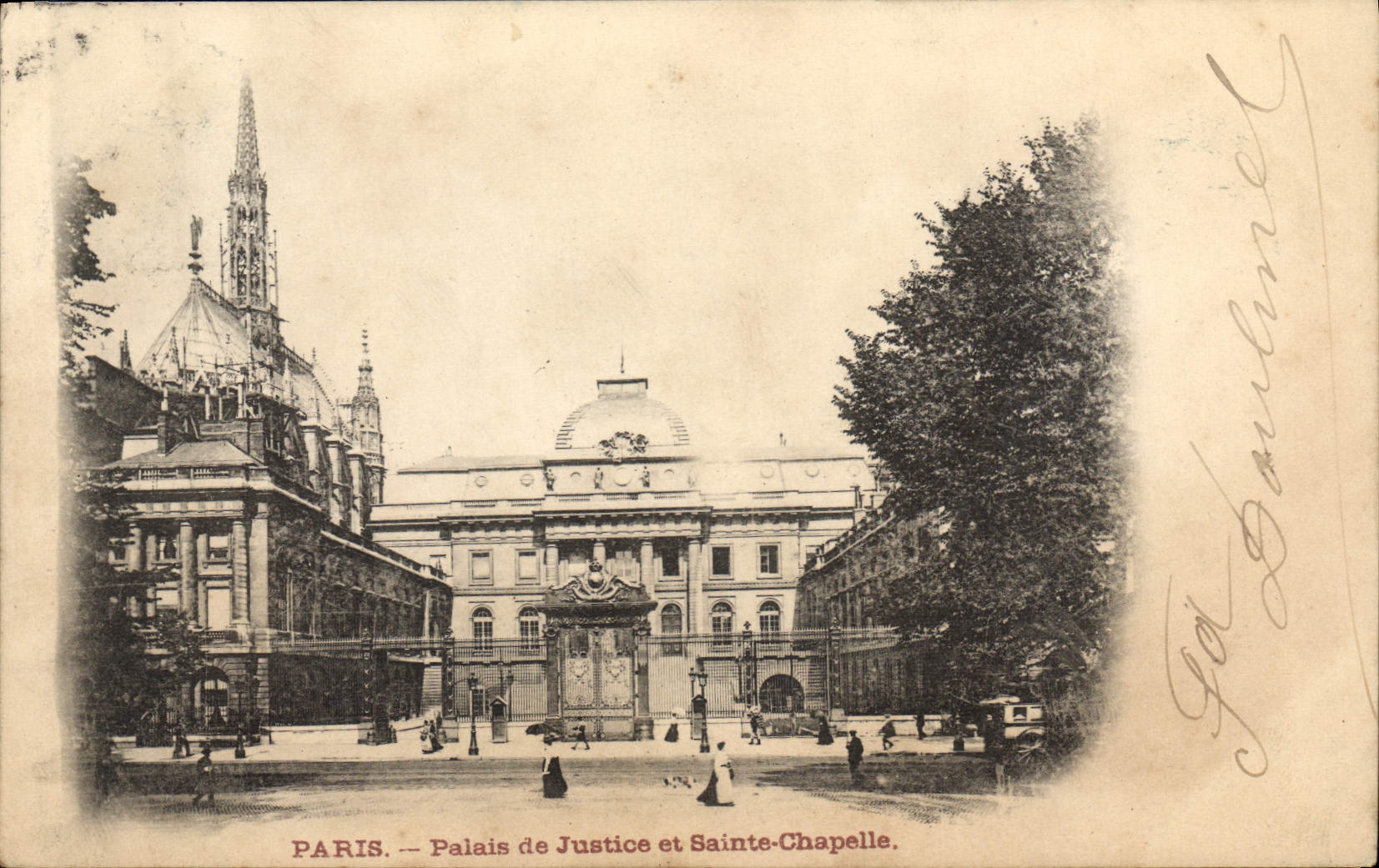 CPA Palais de Justice et Sainte Chapelle Paris