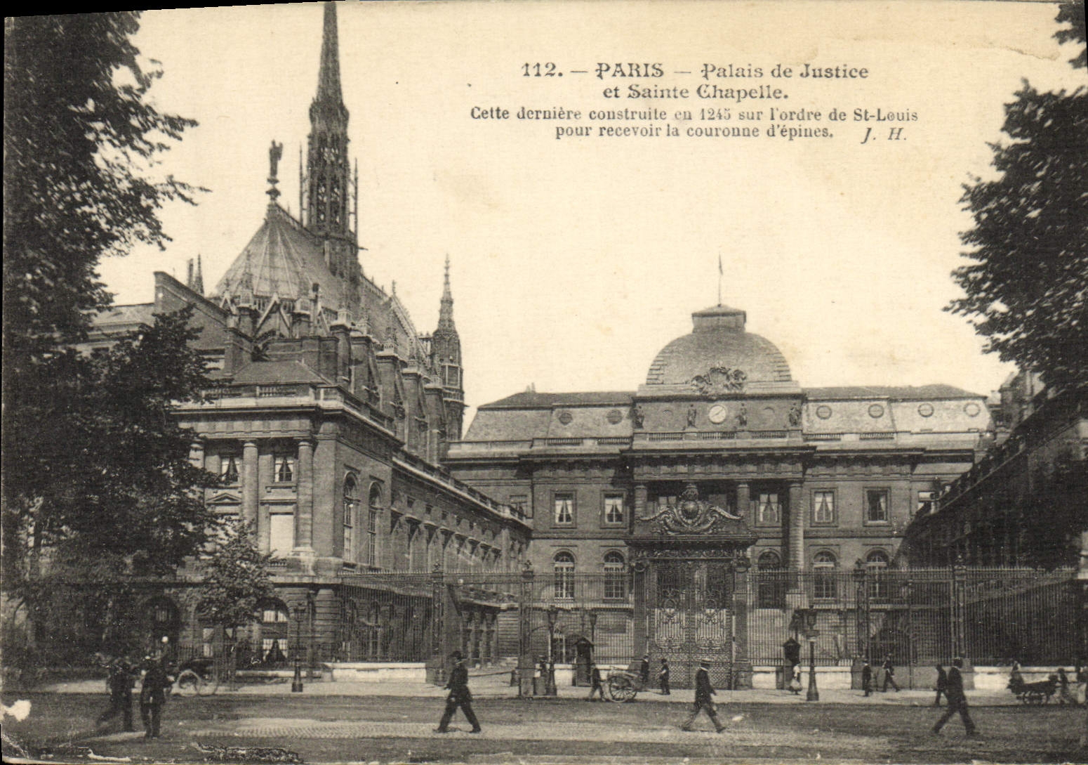 CPA Palais de Justice et Sainte Chapelle Paris