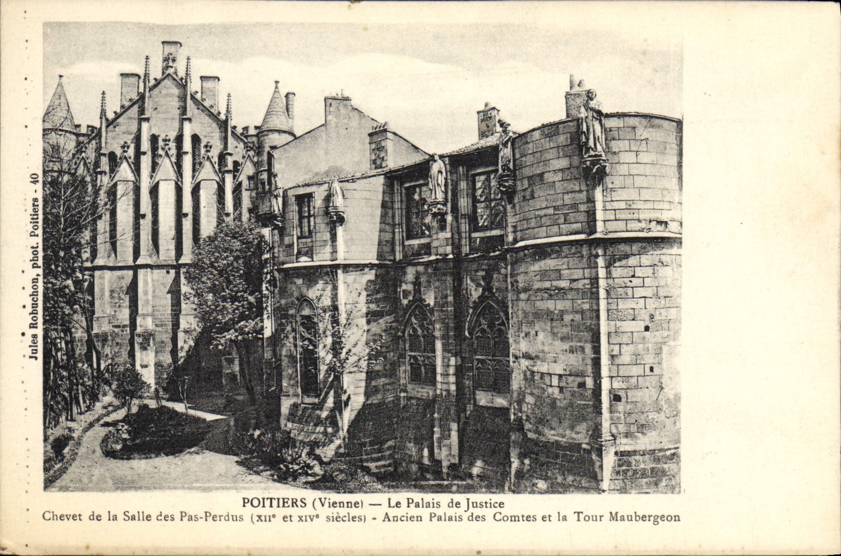 CPA Palais de Justice Poitiers