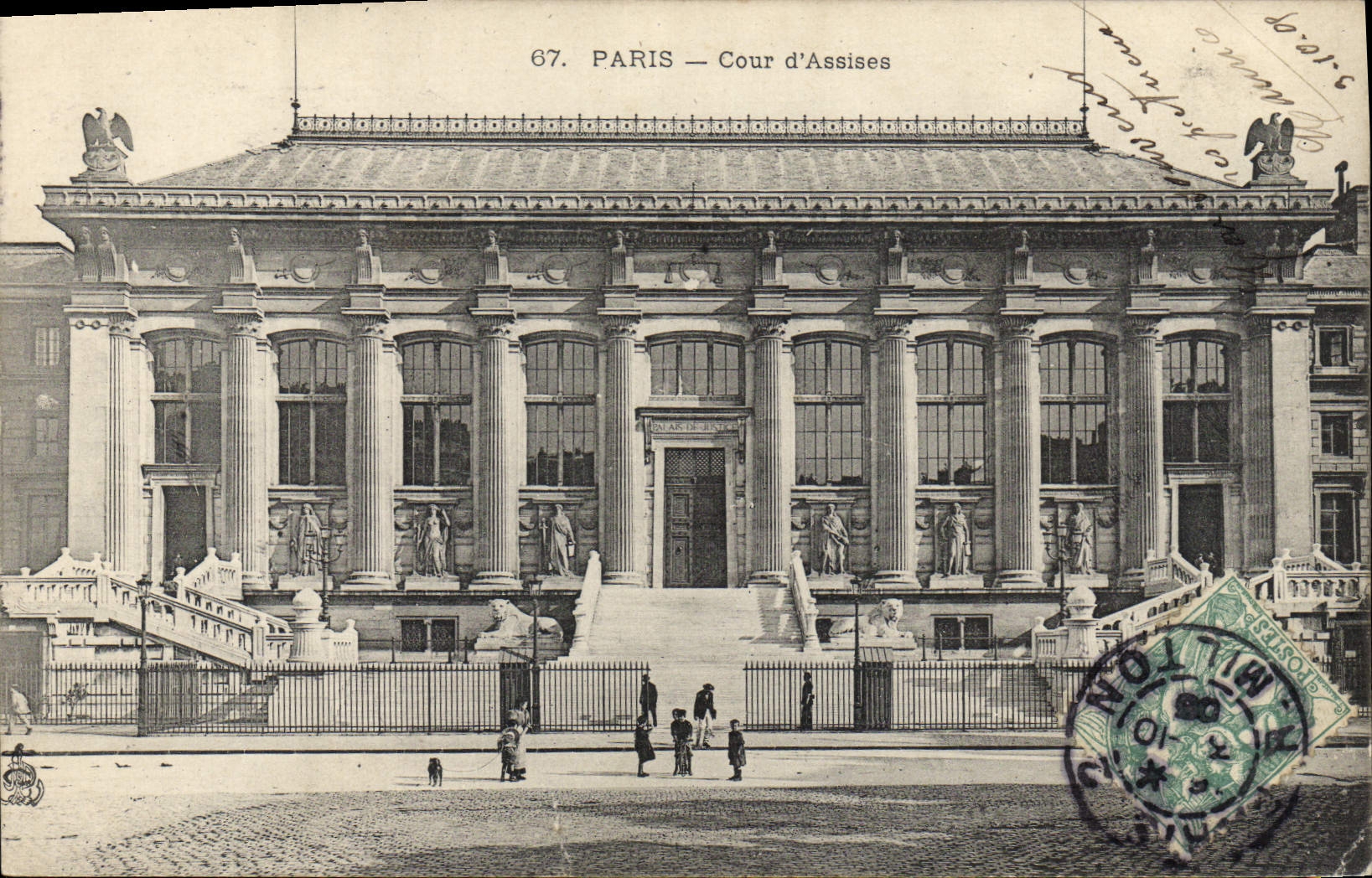 CPA Palais de Justice Cour d'Assises