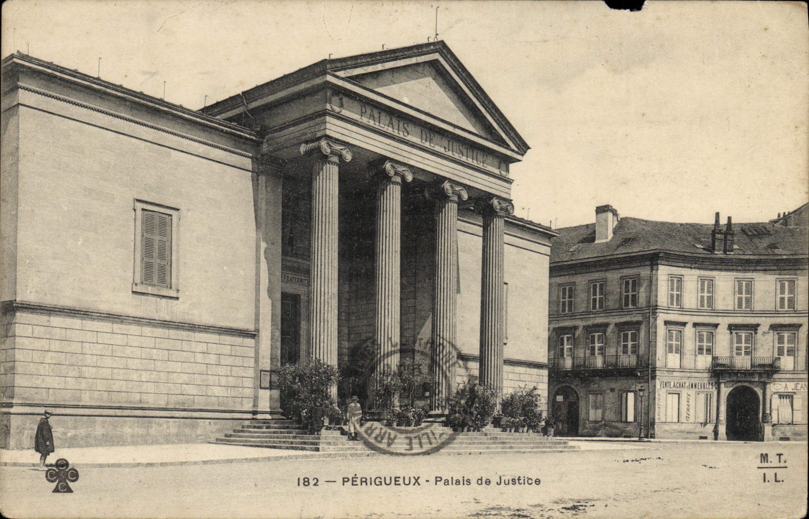 CPA Palais de Justice Perigueux