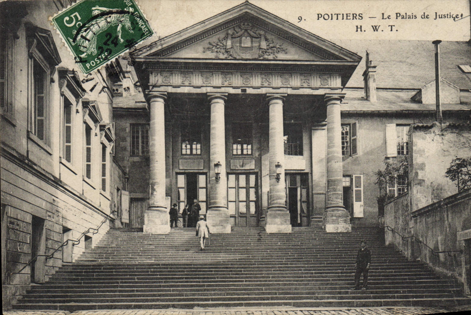 CPA Palais de Justice Poitiers