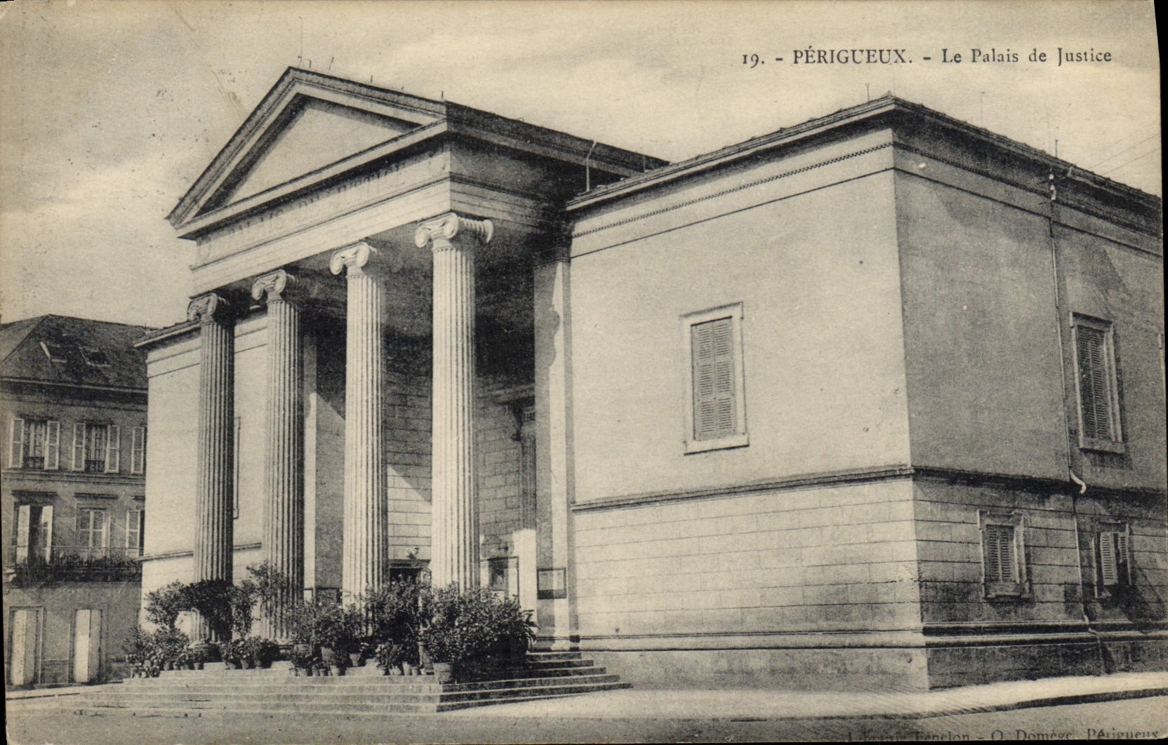 CPA Palais de Justice Perigueux