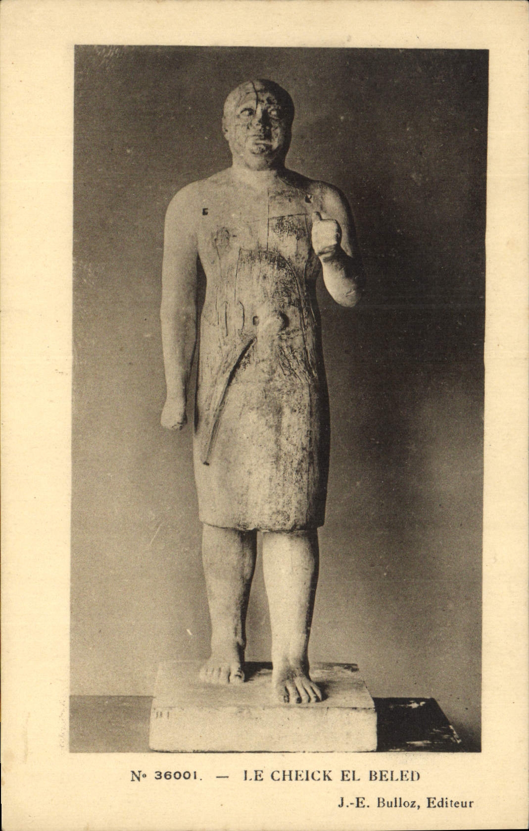 CPA Egypt Egypte Le Cheick el Beled