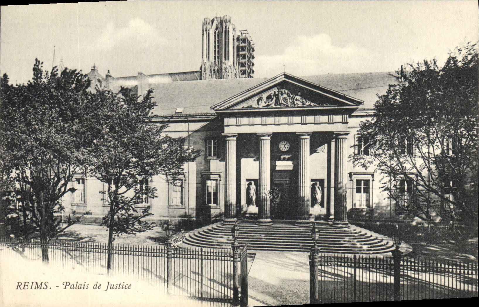 CPA Reims Palais de Justice 