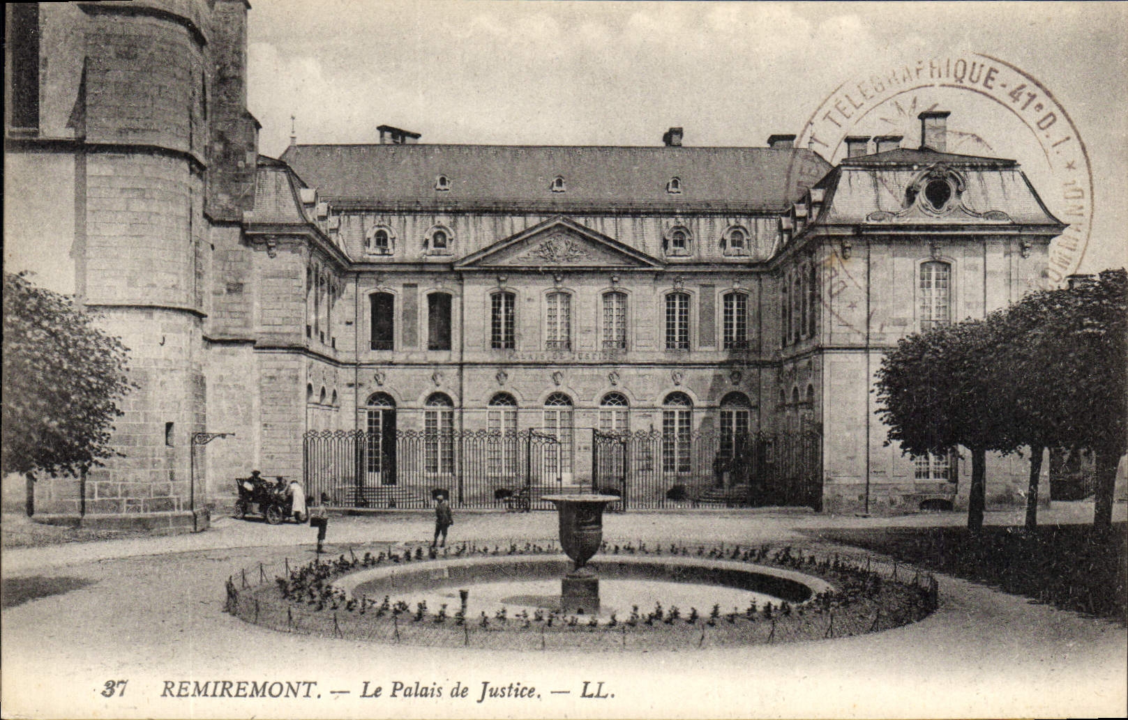 CPA Remiremont Le Palais de Justice 