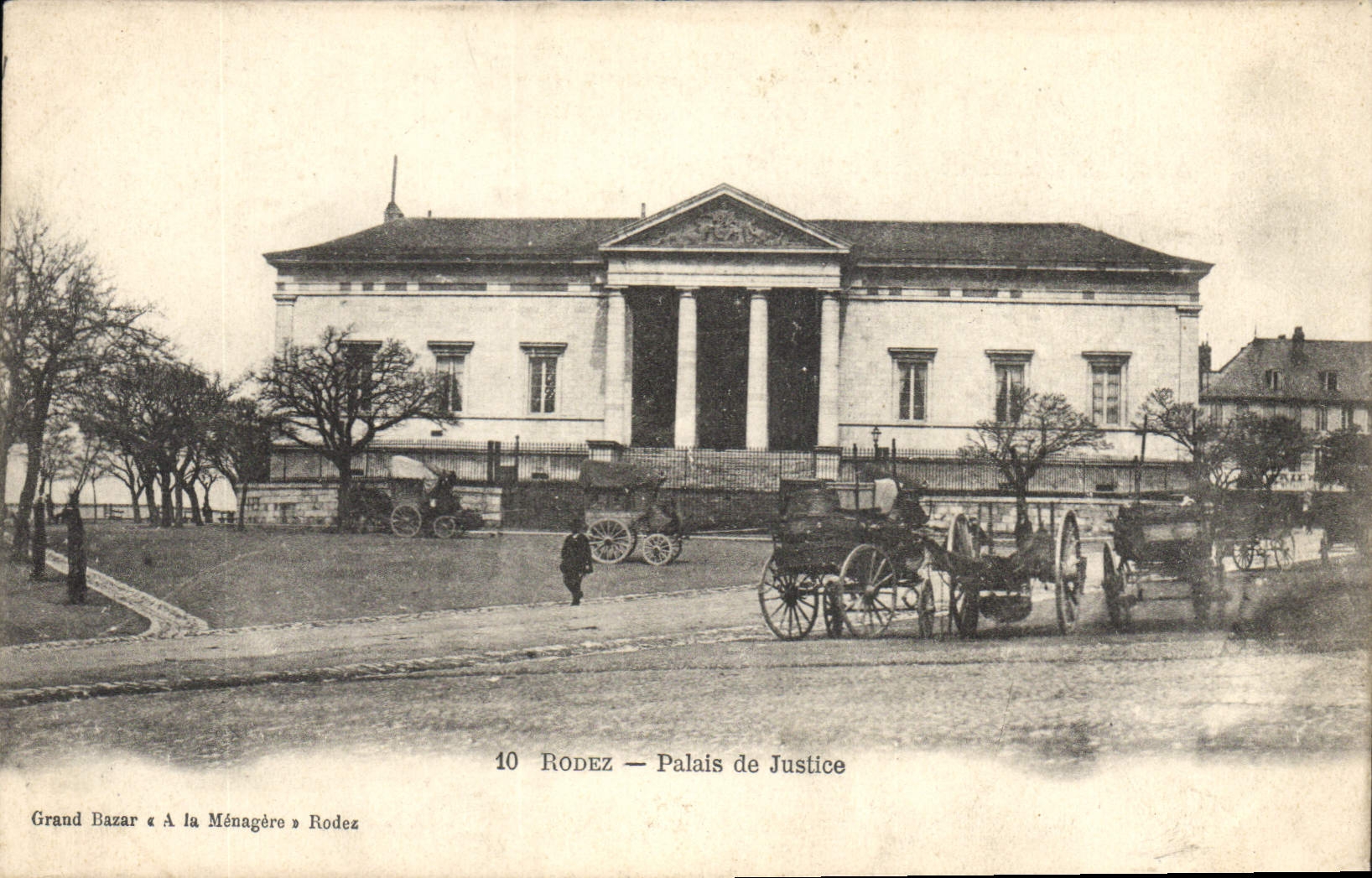 CPA Rodez Palais de Justice 