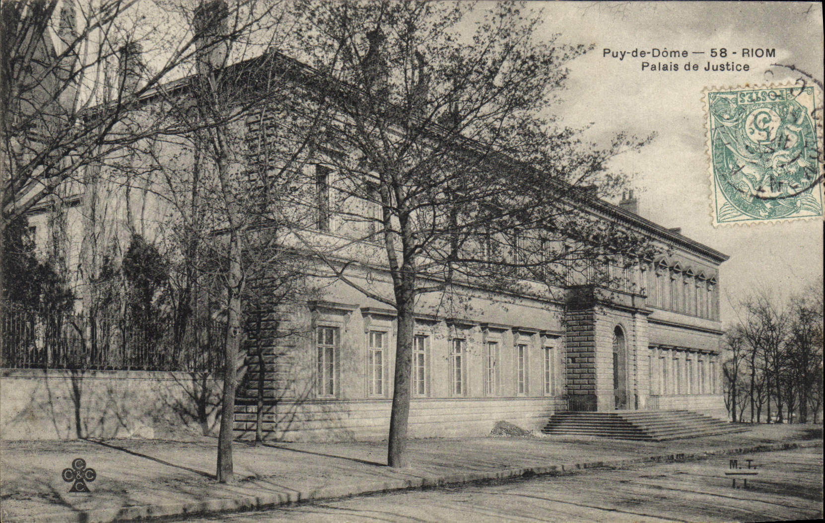 CPA Riom Palais de Justice 