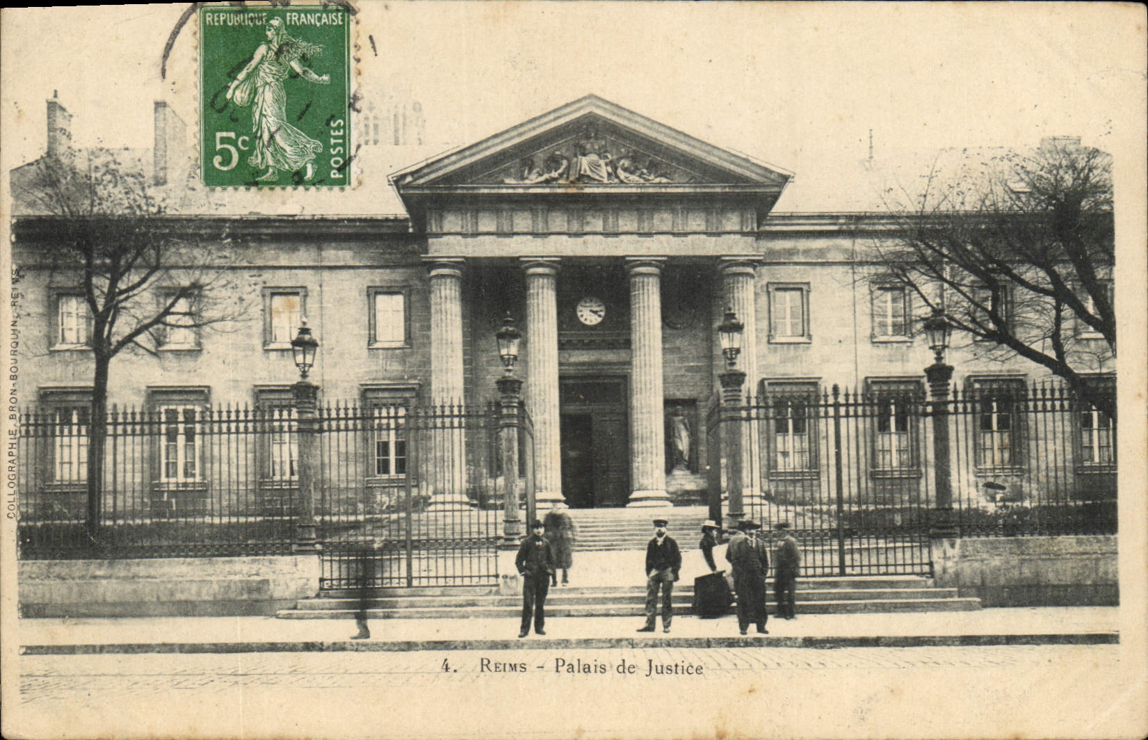 CPA Reims Palais de Justice 
