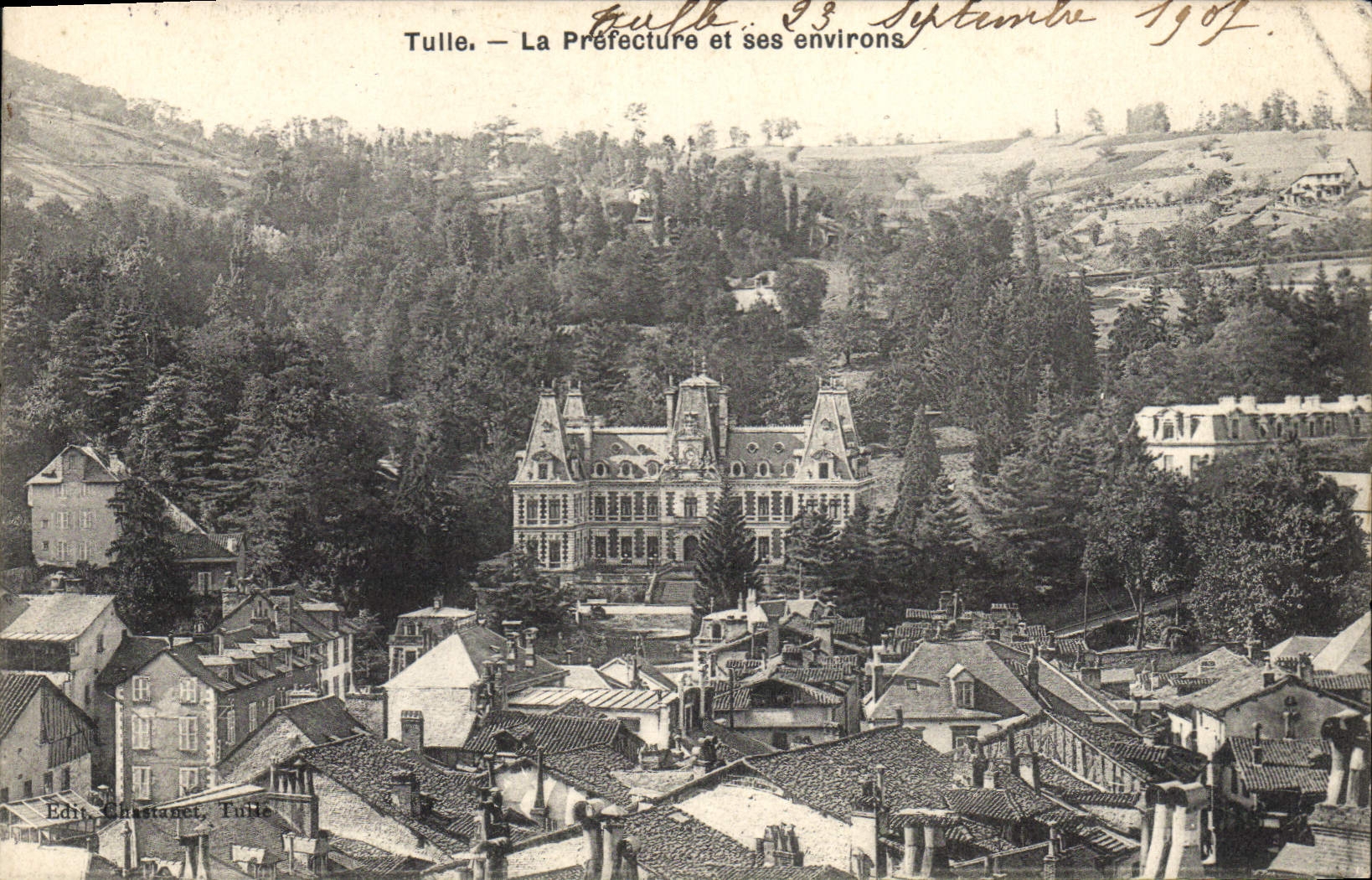 CPA Tulle La Prefecture et ses environs 