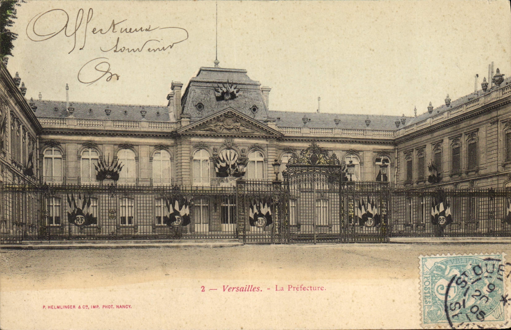 CPA Versailles La Prefecture 