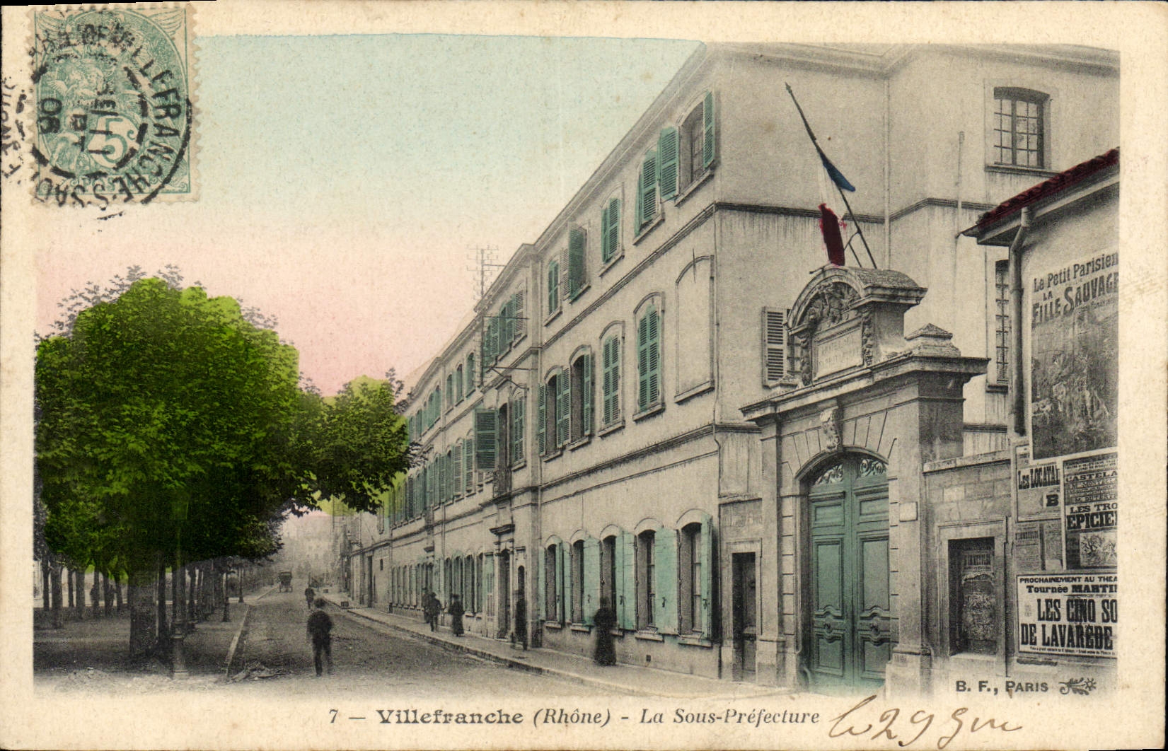 CPA Villefranche Phone La Sous Prefecture 