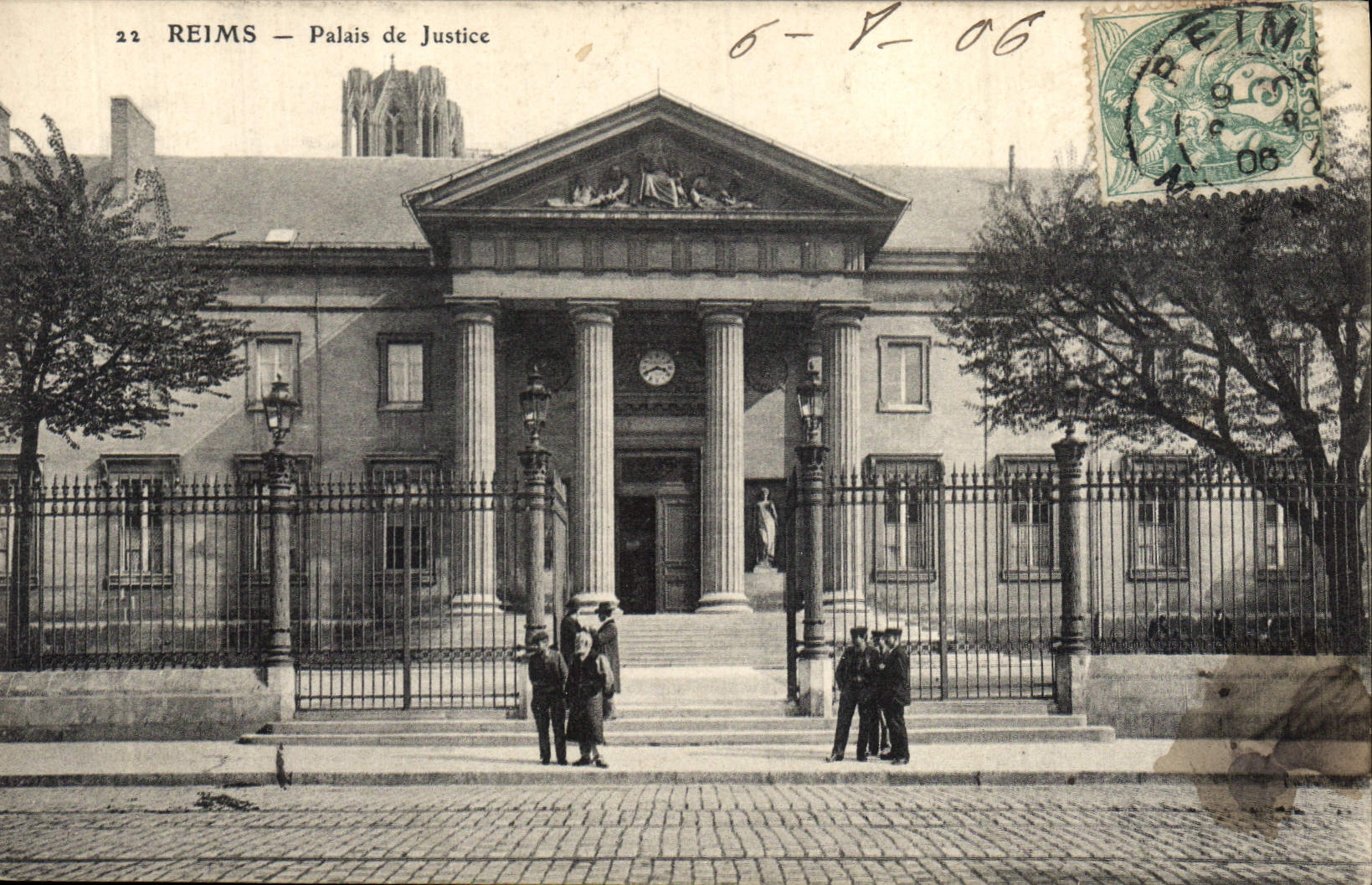 CPA Reims Palais de Justice 