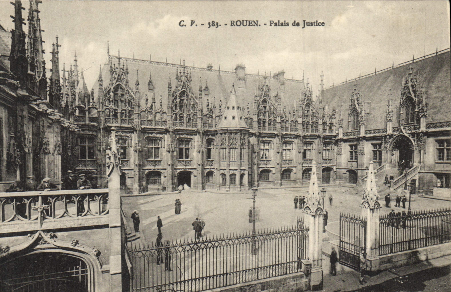CPA Rouen Palais de justice 
