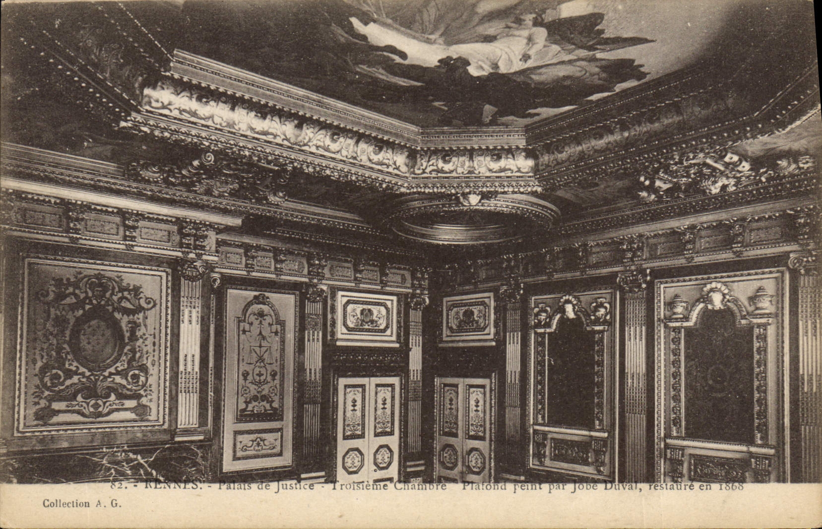 CPA Rouen le Palais de Justice troisieme chambre