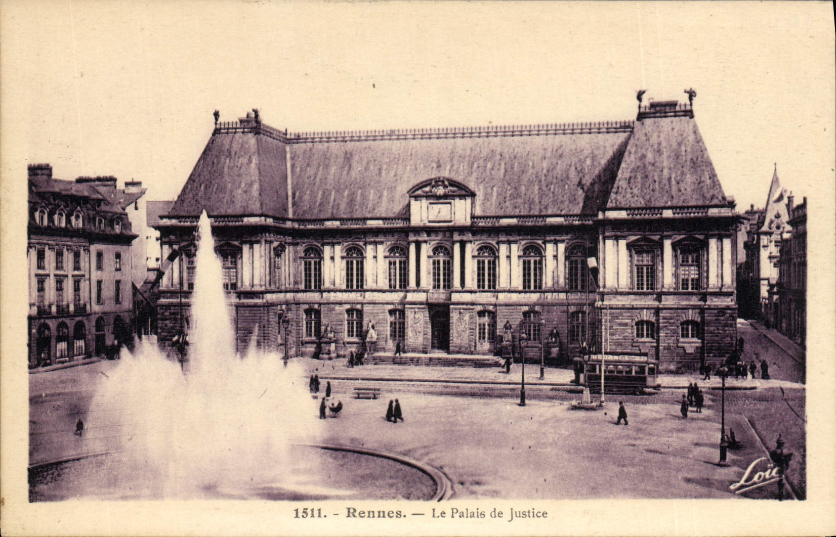 CPA Renucs le Palais de Justice 