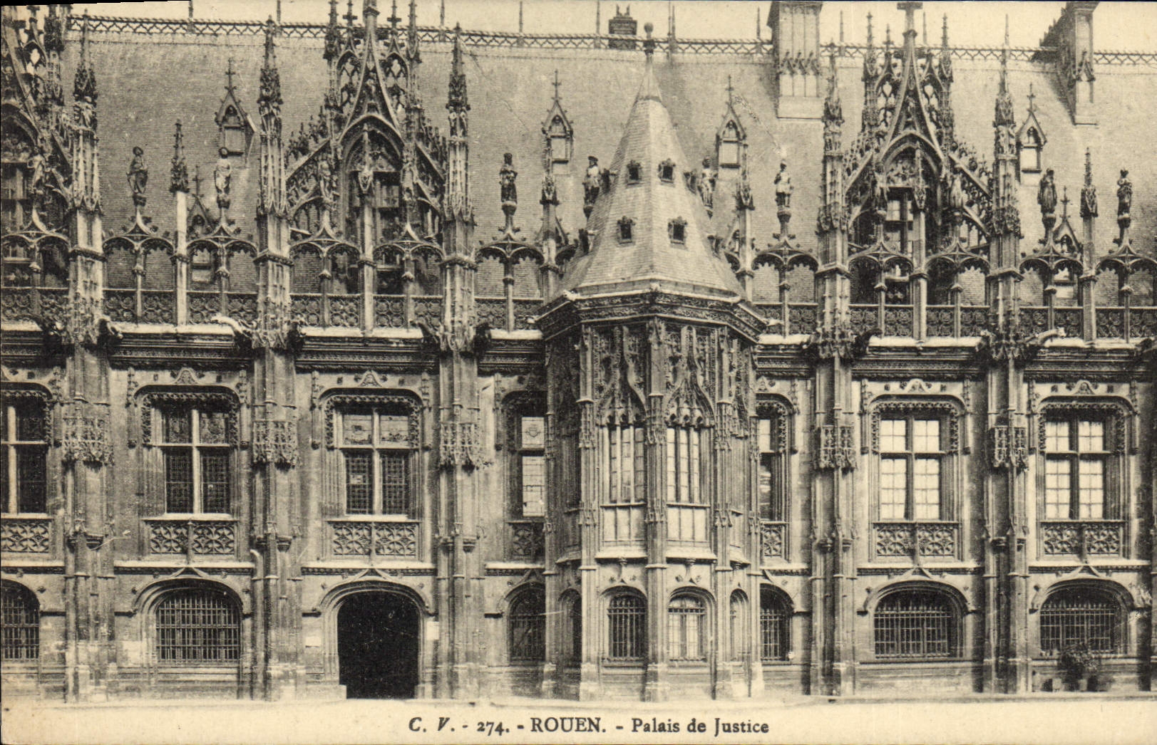 CPA Rouen Palais de Justice 