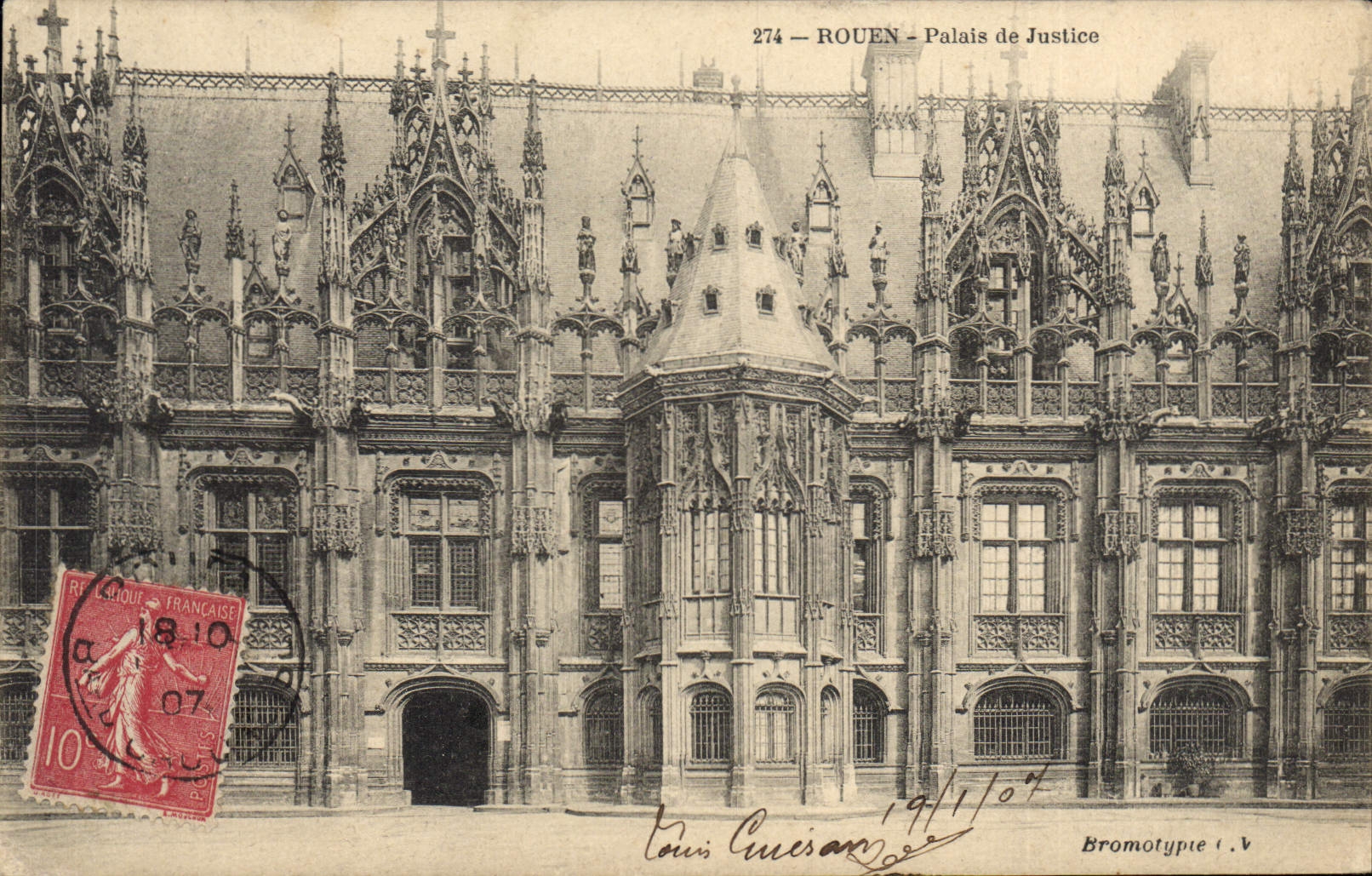 CPA Rouen Palais de Justice 