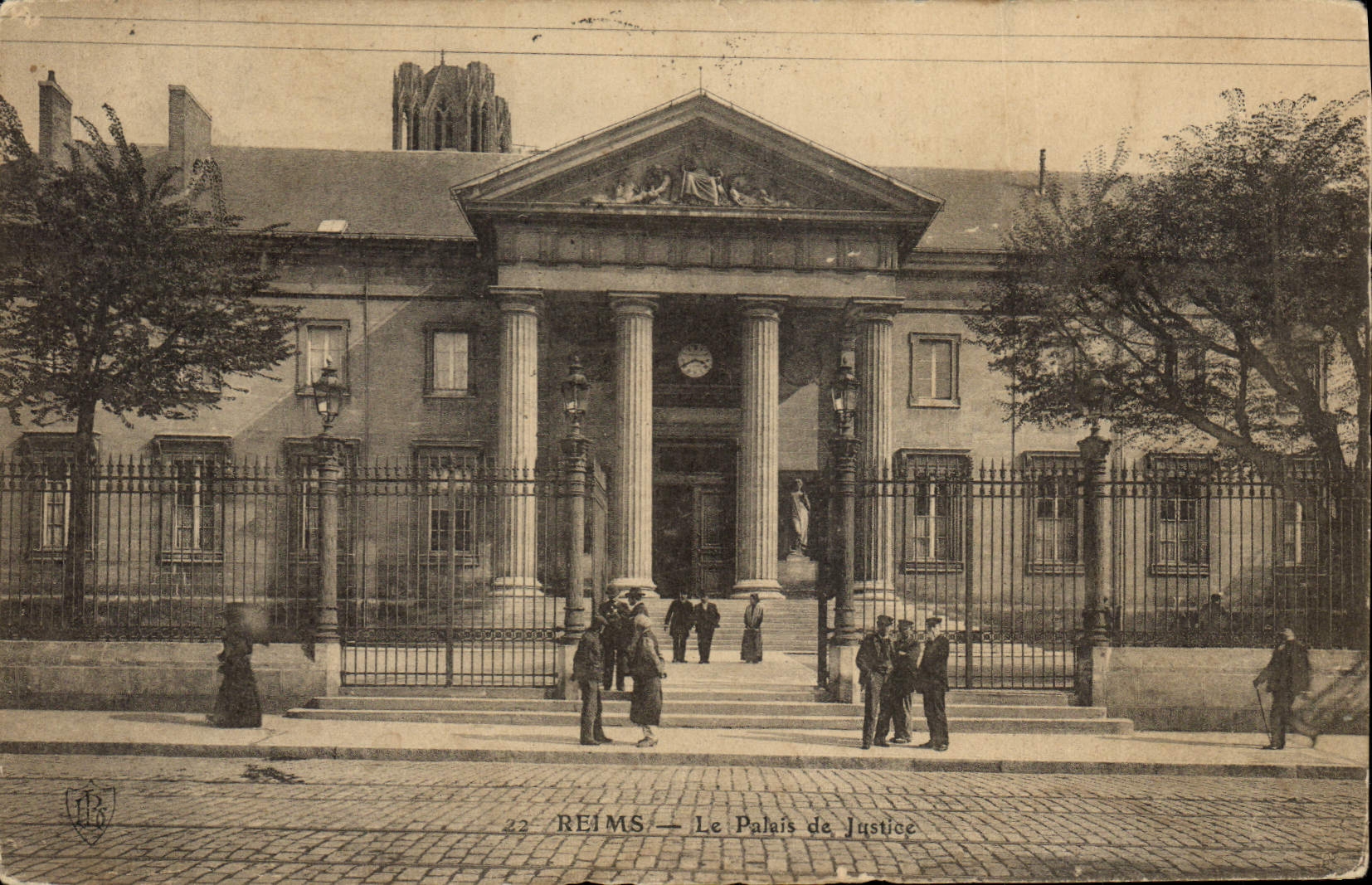 CPA Reims Palais de Justice 