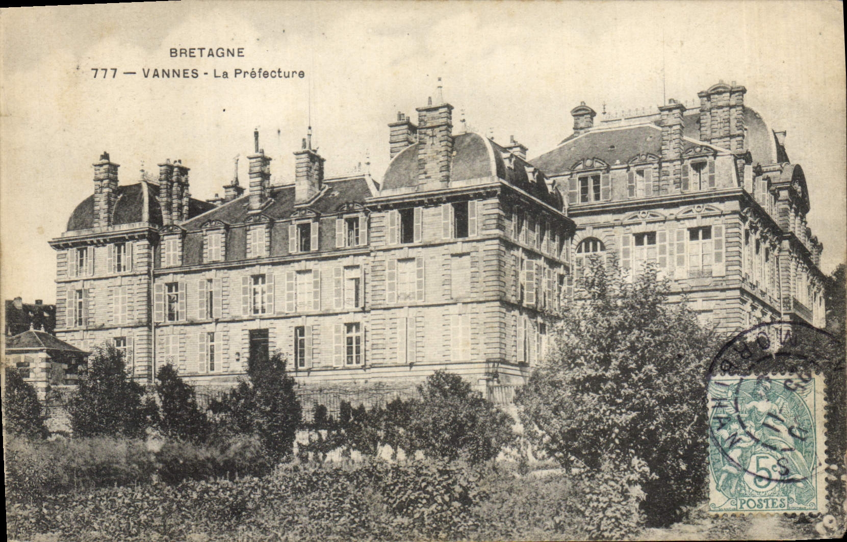 CPA Bretagne Vannes La Prefecture 