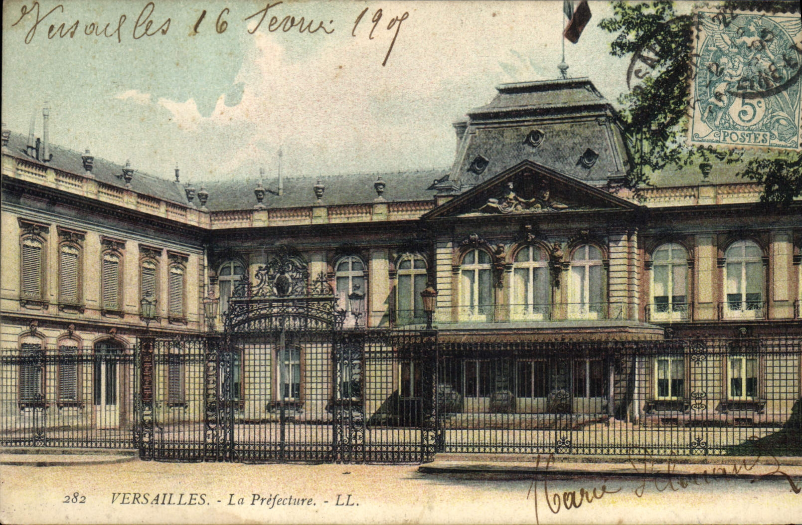 CPA Versailles La Prefecture 