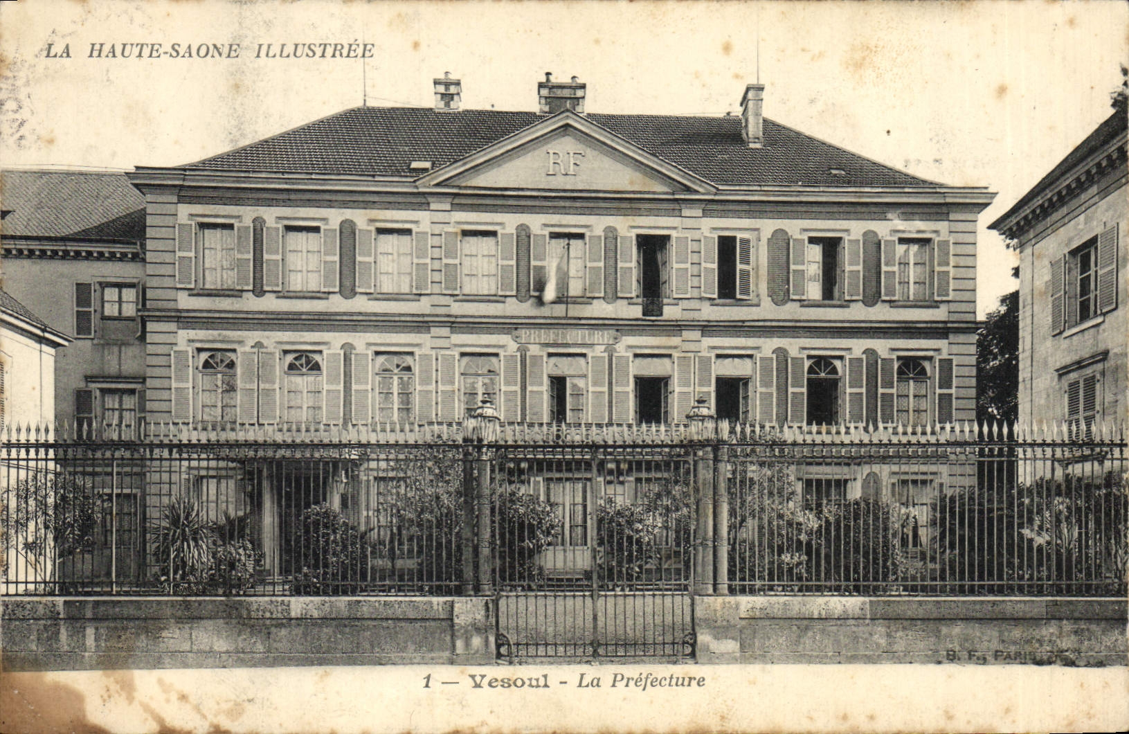 CPA Vesoul La Prefecture 