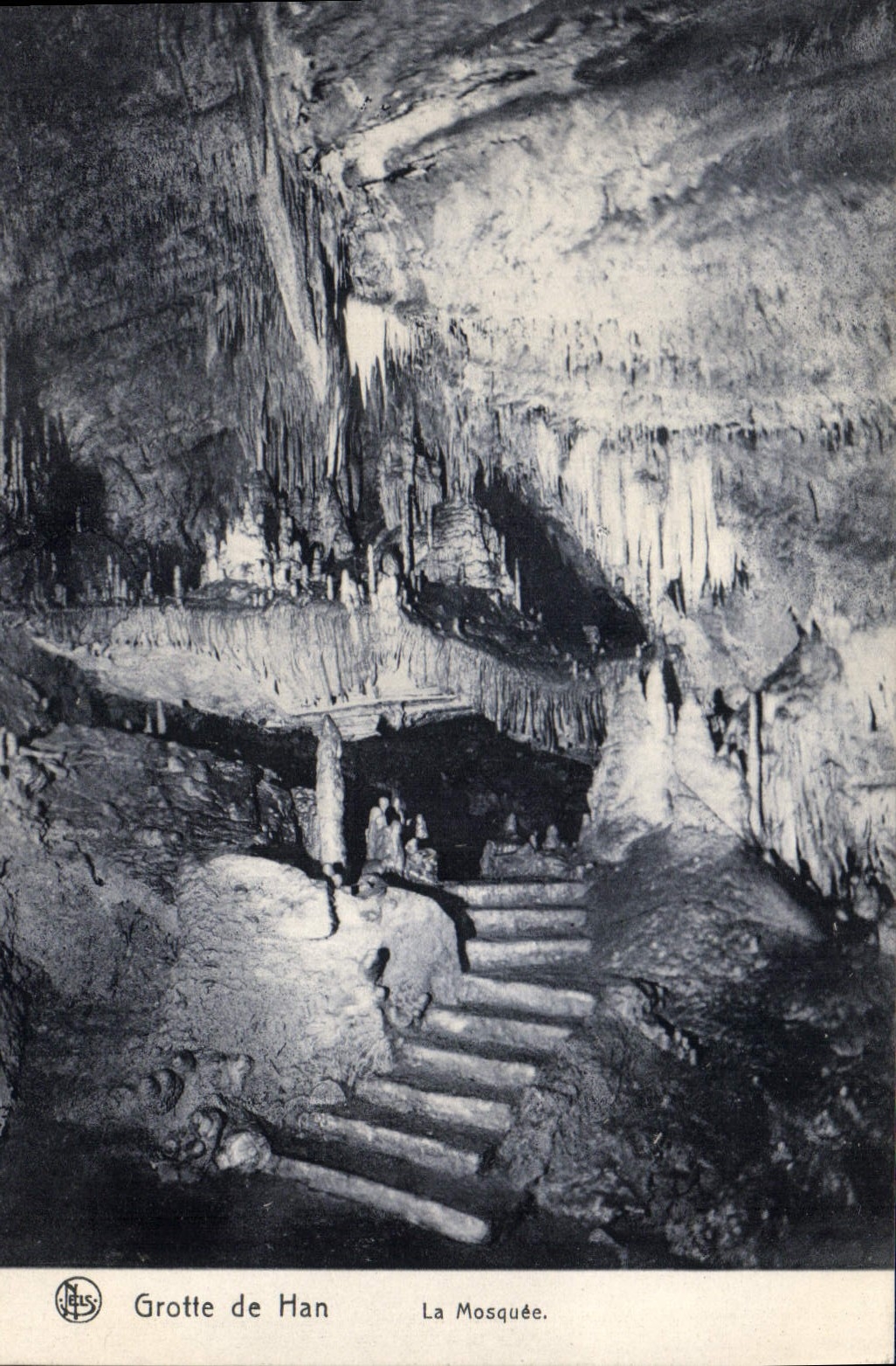 CPA Grotte de Han La Mosquee 