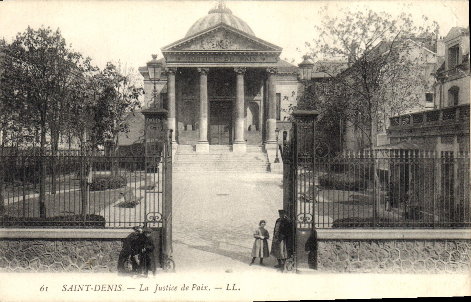 CPA Saint Denis La Justice de Paix