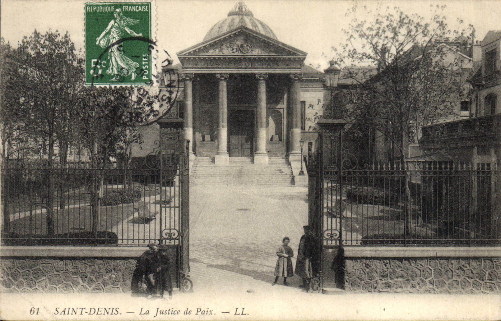 CPA Saint Denis La Justice de Paix 