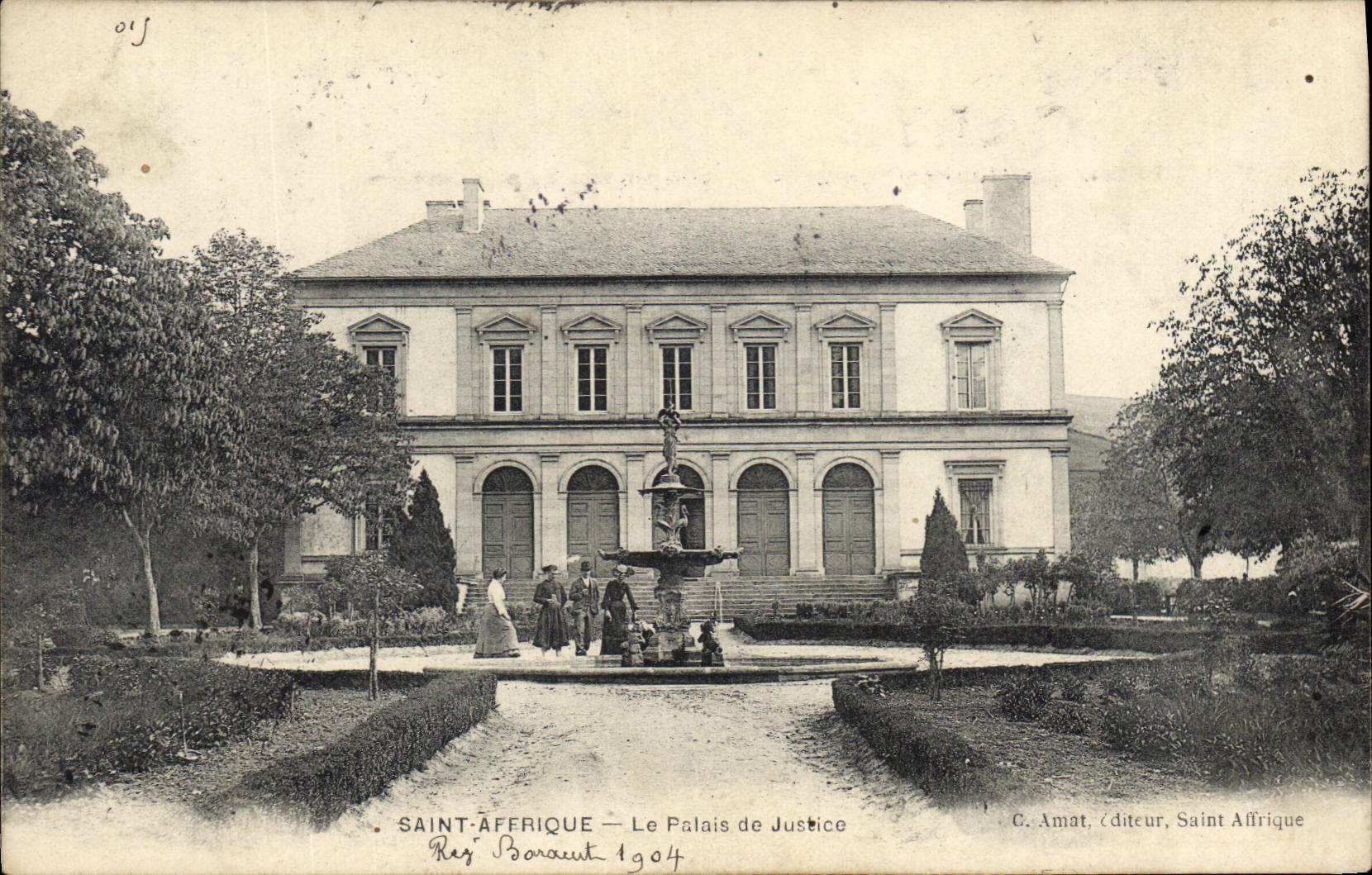 CPA Saint Affrique Le Palais de Justice 