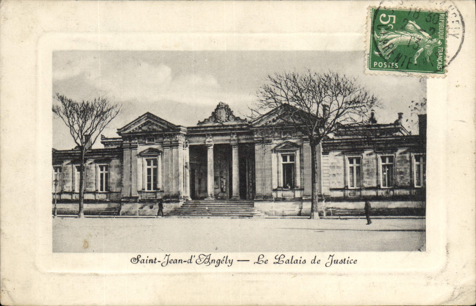 CPA Saint Jean d'Angely Le Palais de Justice 