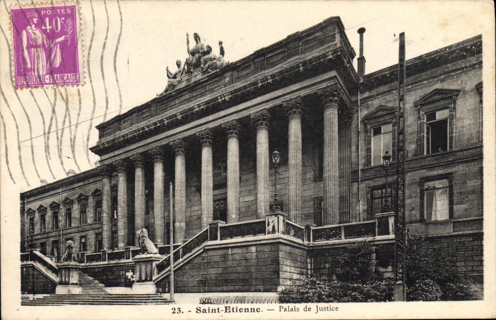 CPA Saint Etienne Palais de Justice 