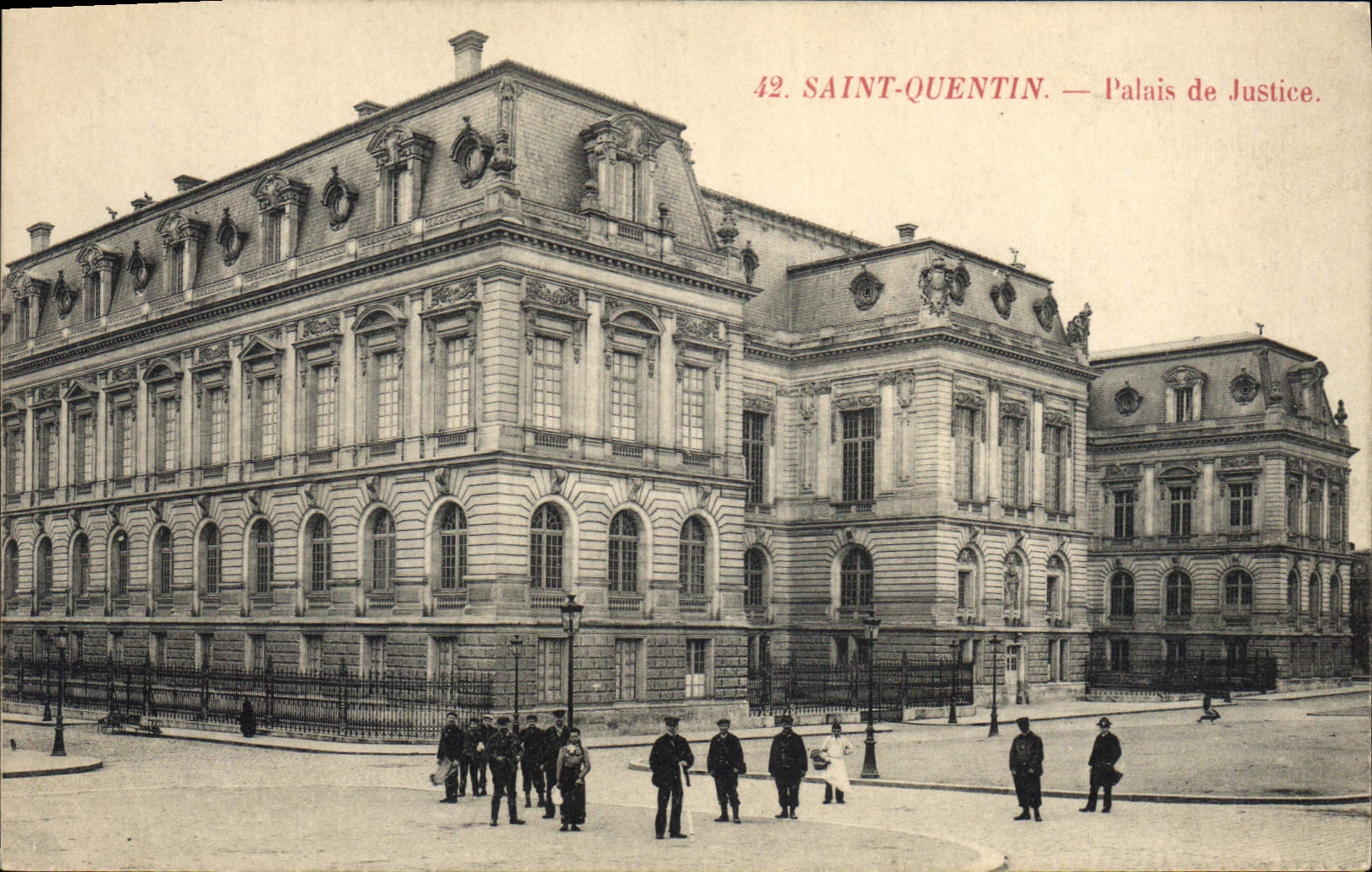 CPA Saint Quentin Palais de Justice 