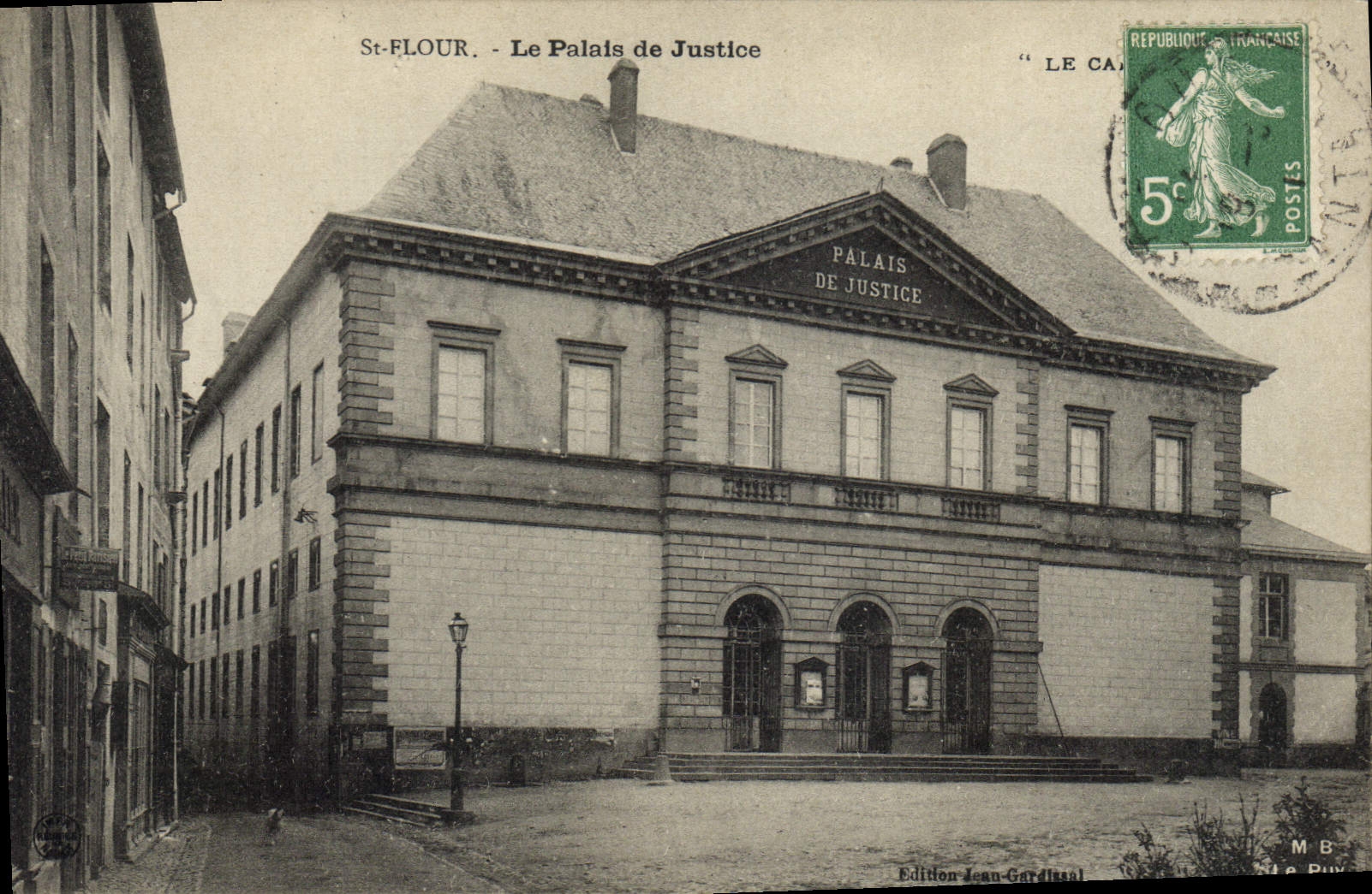 CPA St Flour Le Palais de Justice 