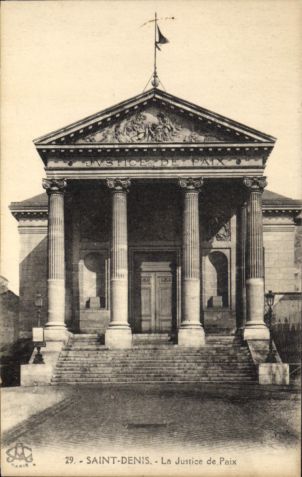 CPA Saint Denis Le Justice de Paix 