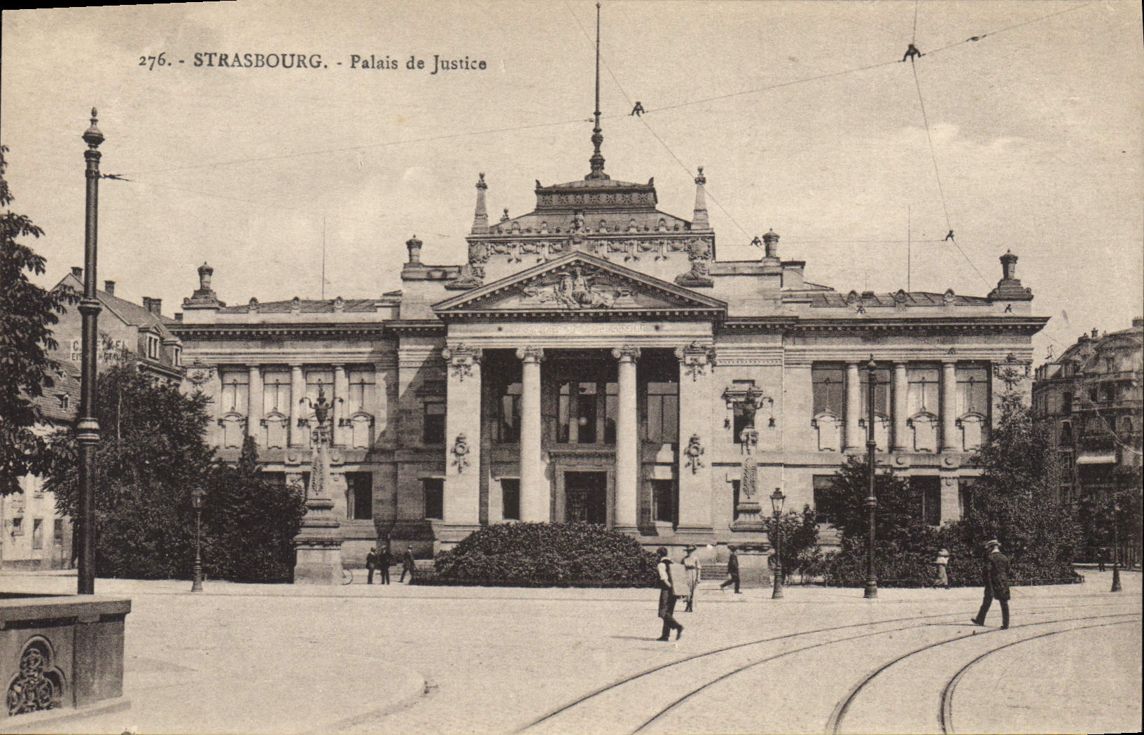 CPA Strasbourg Palais de Justice 