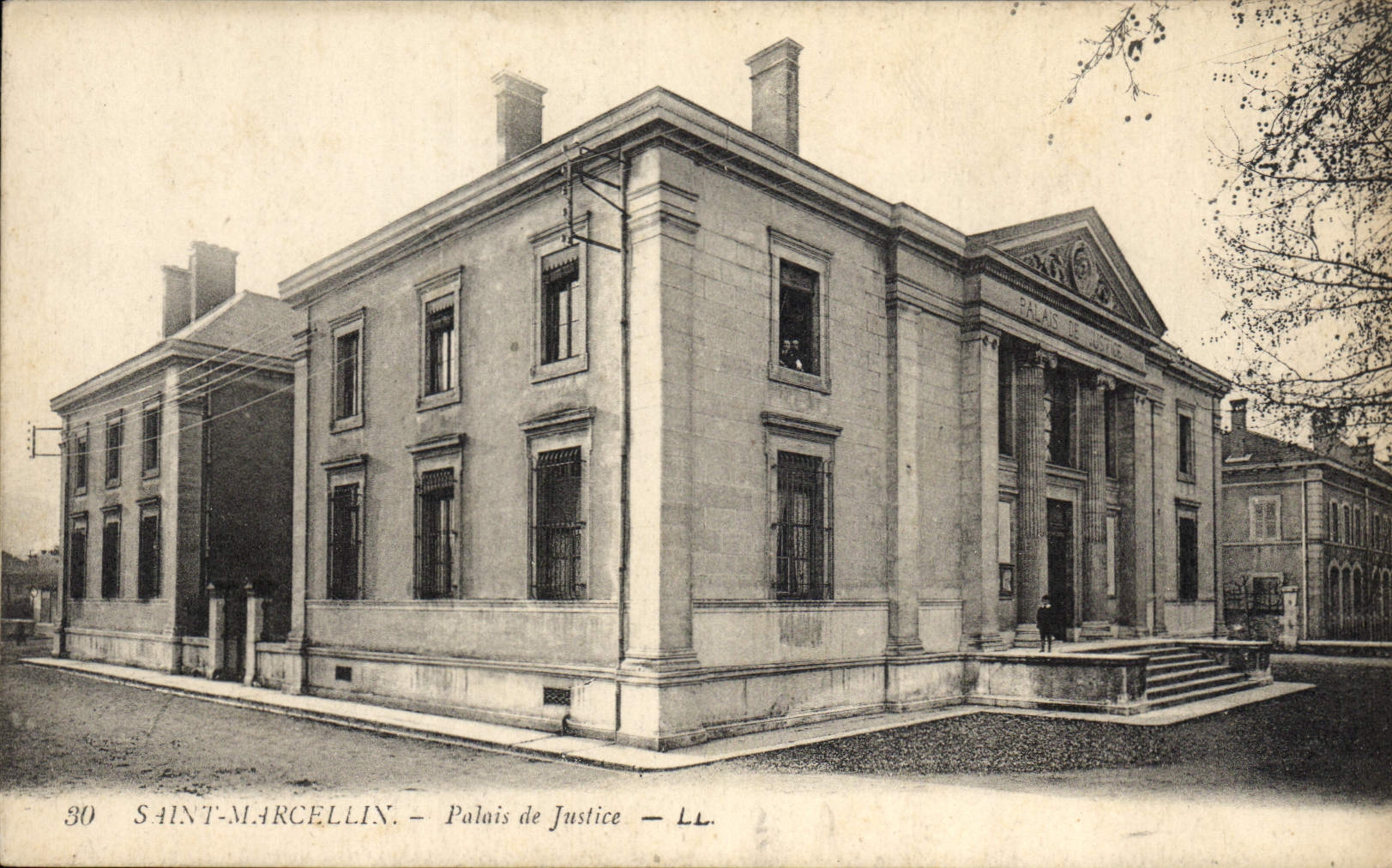 CPA Saint Marcellin Palais de Justice 